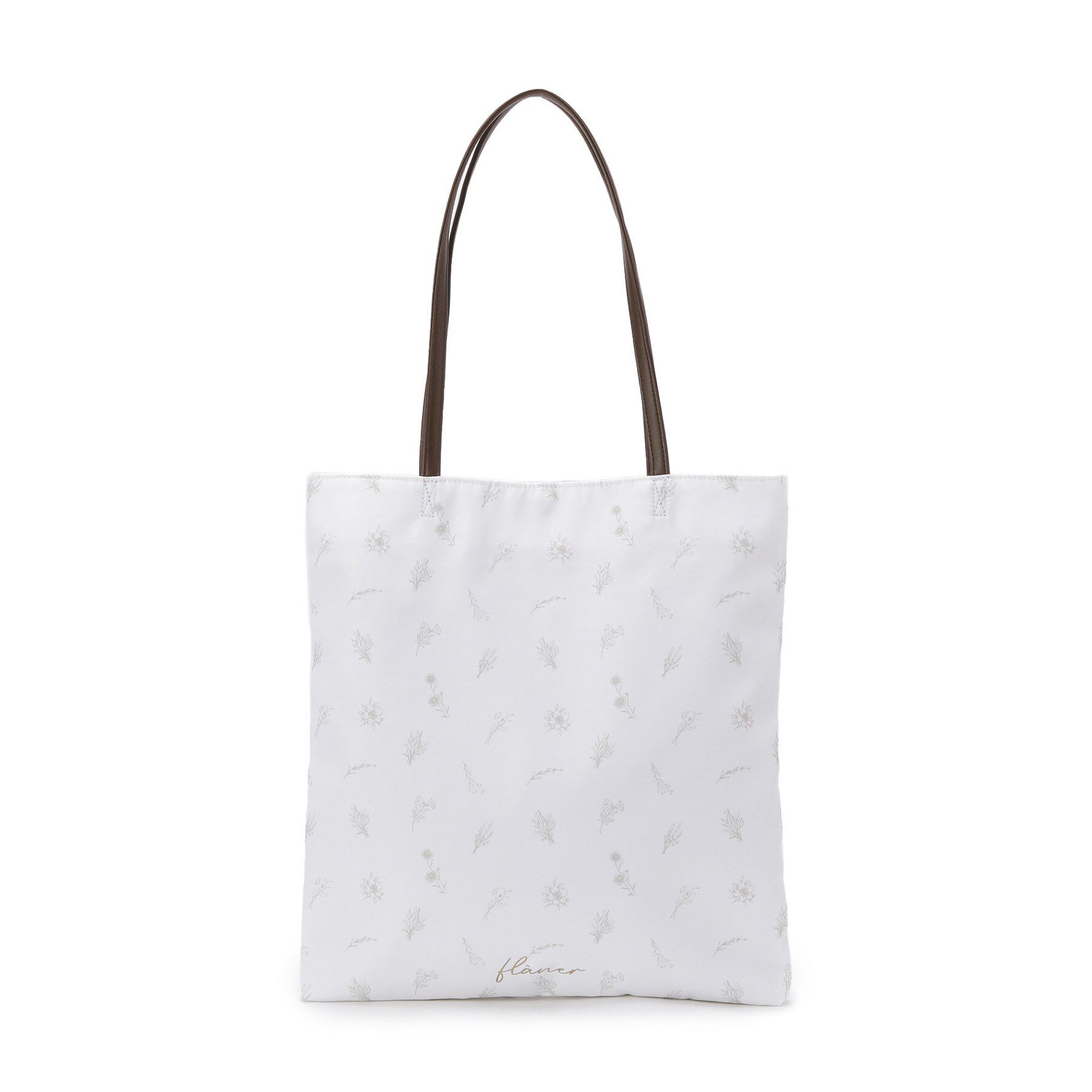 ITS&rsquo;DEMO「【A4対応】花柄薄マチトート」|トートバッグ|