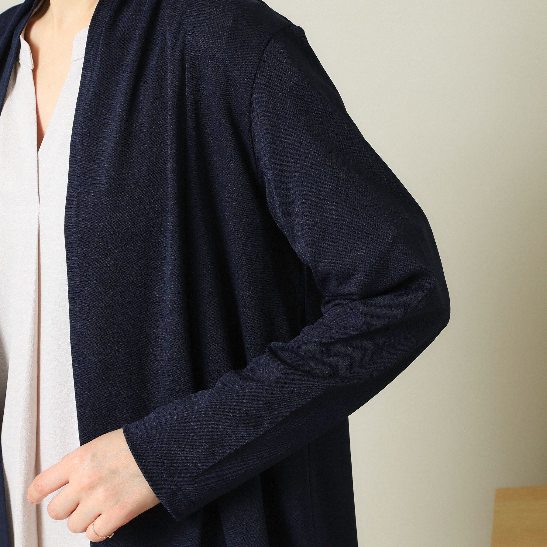 ITS&rsquo;DEMO「【UVカット／手洗い可】 着流しカーディガン」|カーディガン|