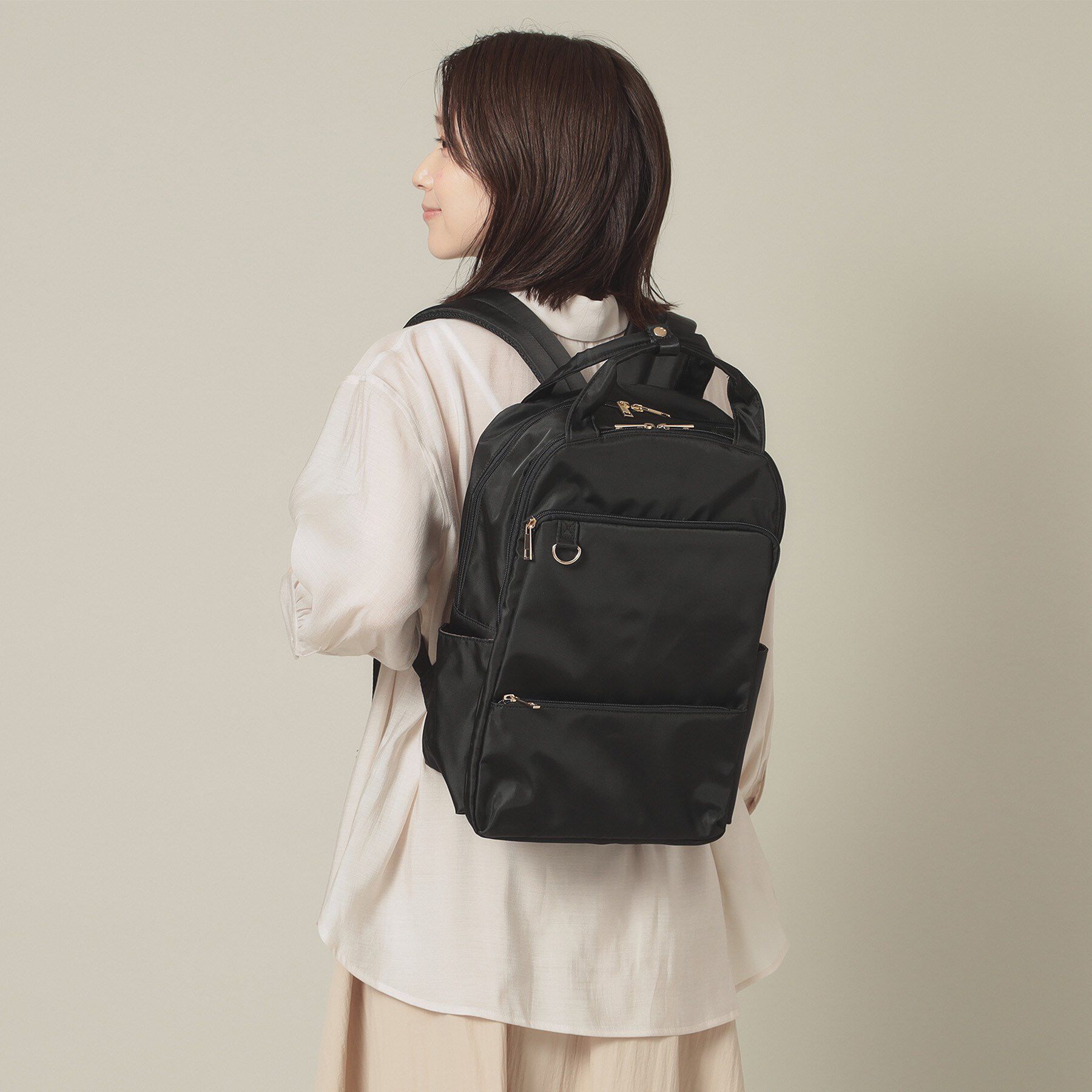 ITS&rsquo;DEMO「【旅行／通勤／マザーズバッグ】ツイル11ポケットリュック」|リュック|