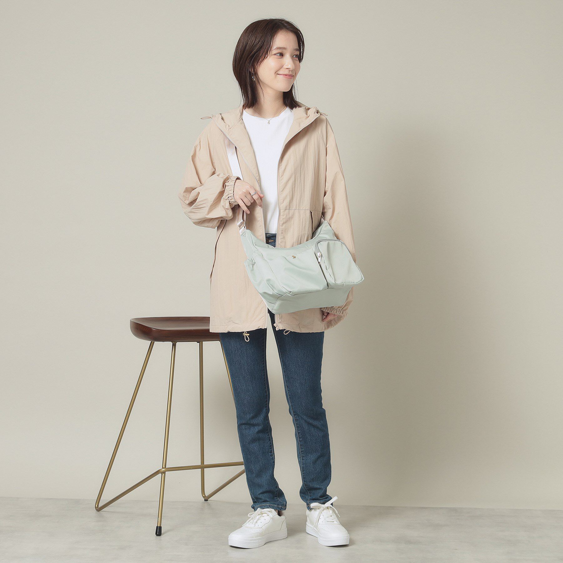 ITS&rsquo;DEMO「【旅行に】ツイル8ポケットショルダー」|ショルダー・メッセンジャー|