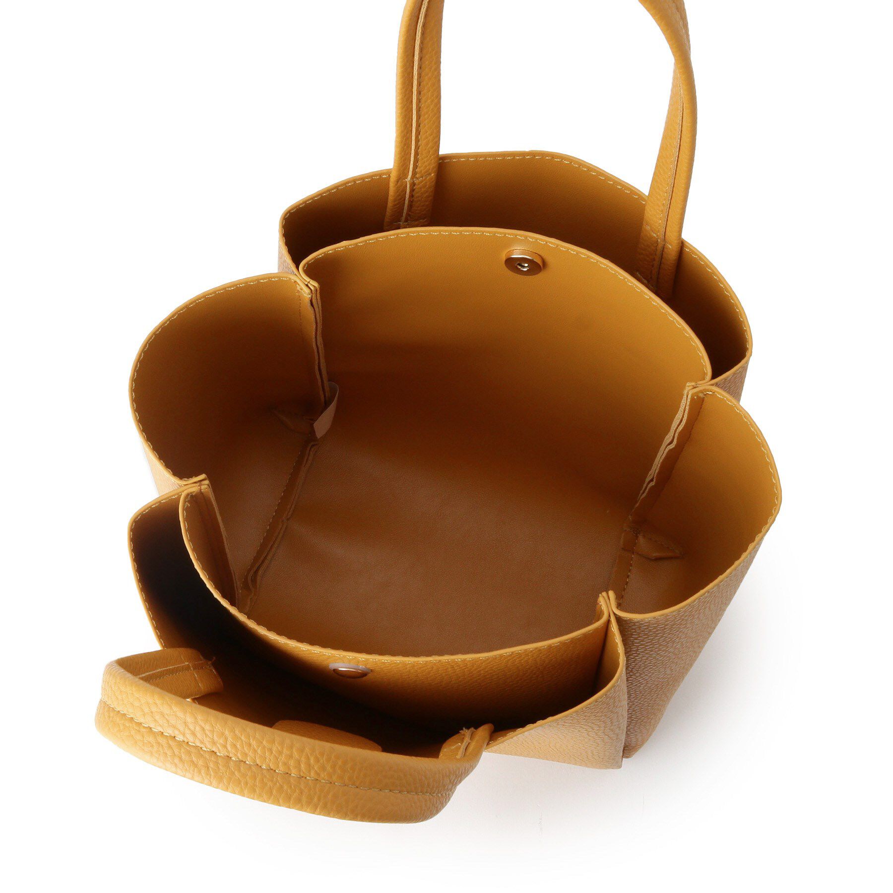 ITS&rsquo;DEMO「ベルト三層ミニトート」|ハンドバッグ|