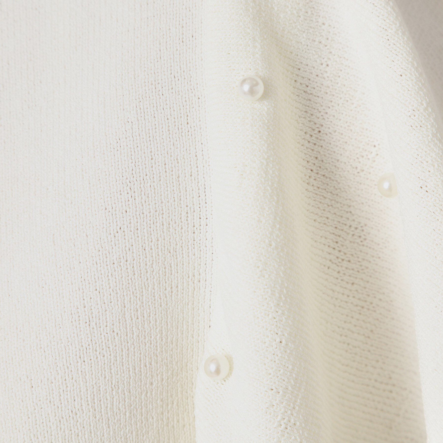ITS&rsquo;DEMO「【さらりタッチ／手洗い可】パール調フレア袖ニット」|ニット・セーター|