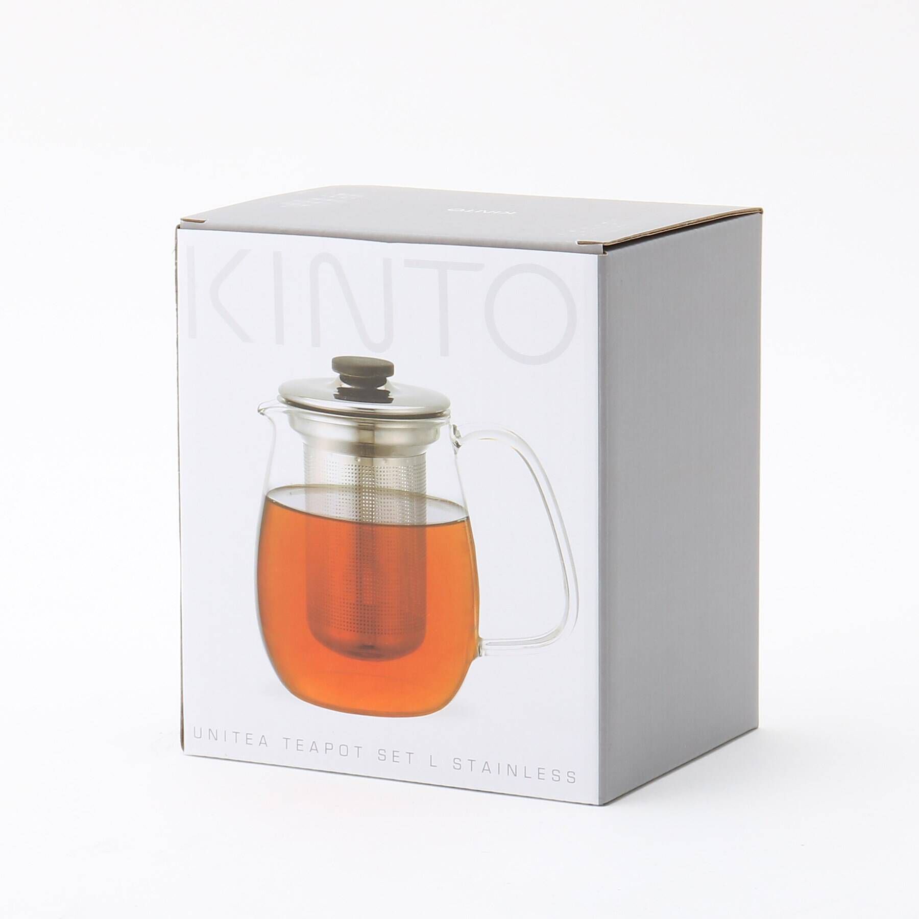 212 KITCHEN STORE「UNITEA（ユニティ） ティーポット 680ml ステンレス＜KINTO キントー＞」|食器・キッチングッズ|