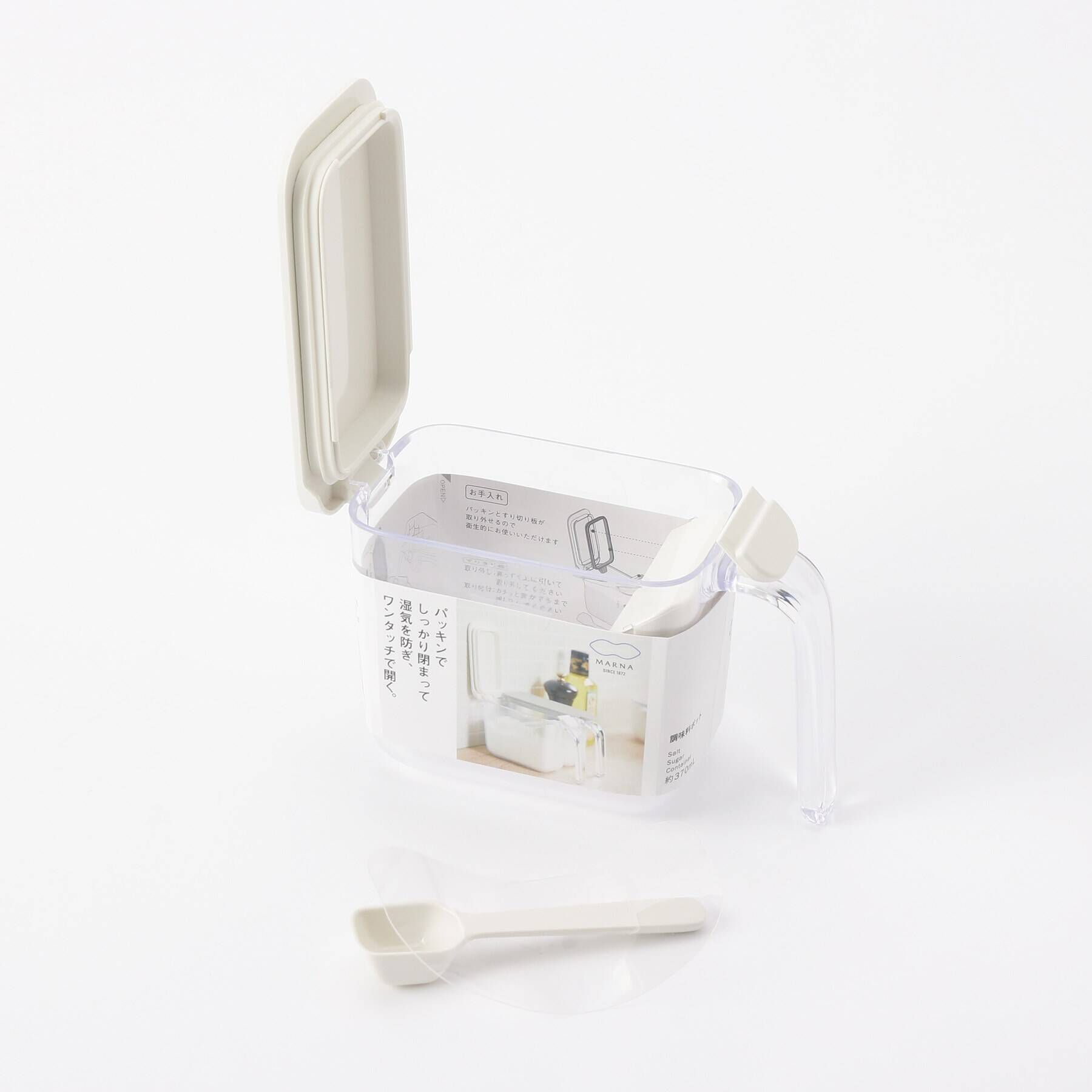 212 KITCHEN STORE「調味料ポット WH ＜marna マーナ＞」|食器・キッチングッズ|