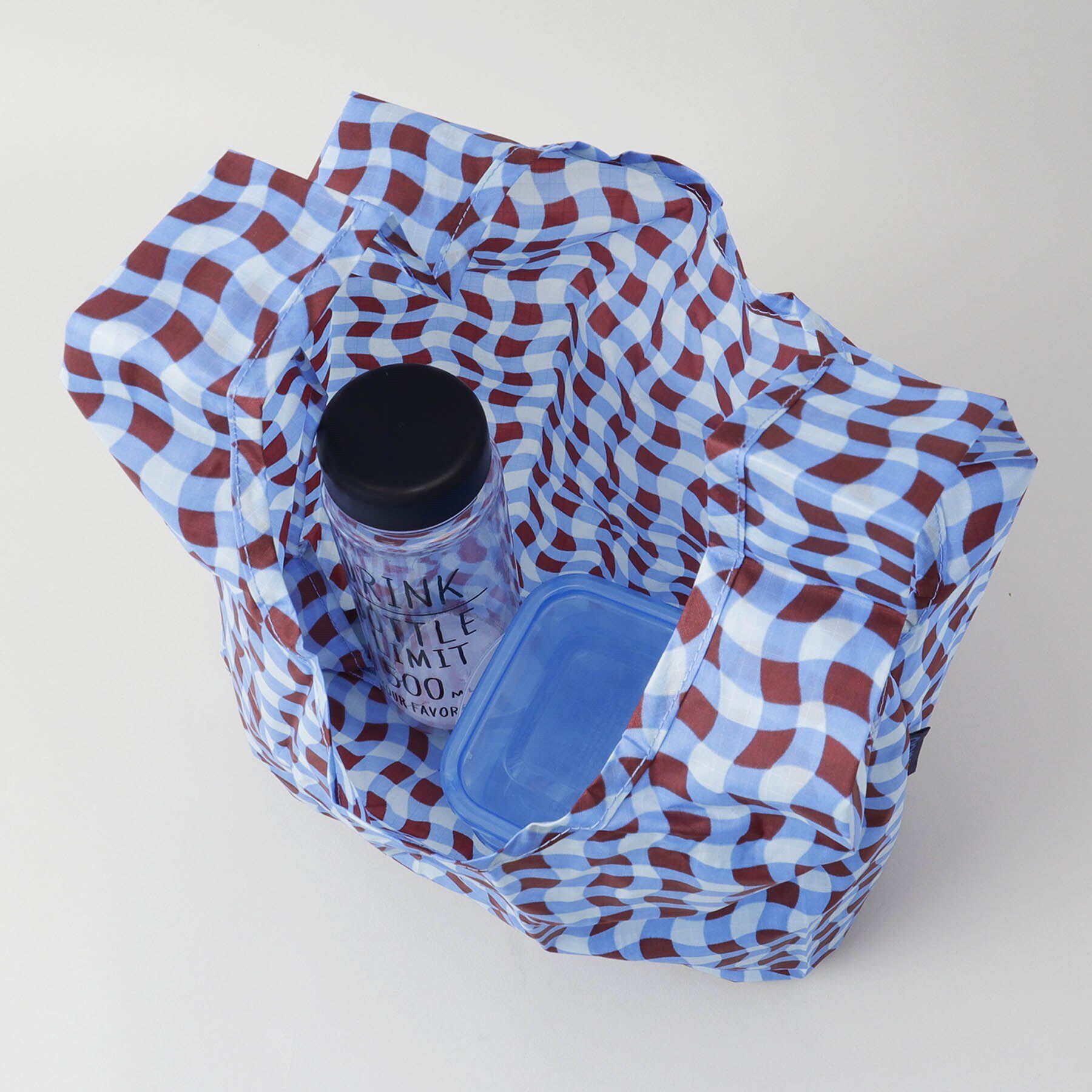 212 KITCHEN STORE「◆ベビー エコバッグ ウェービーギンガムブルー ＜BAGGU バグゥ＞」|その他|