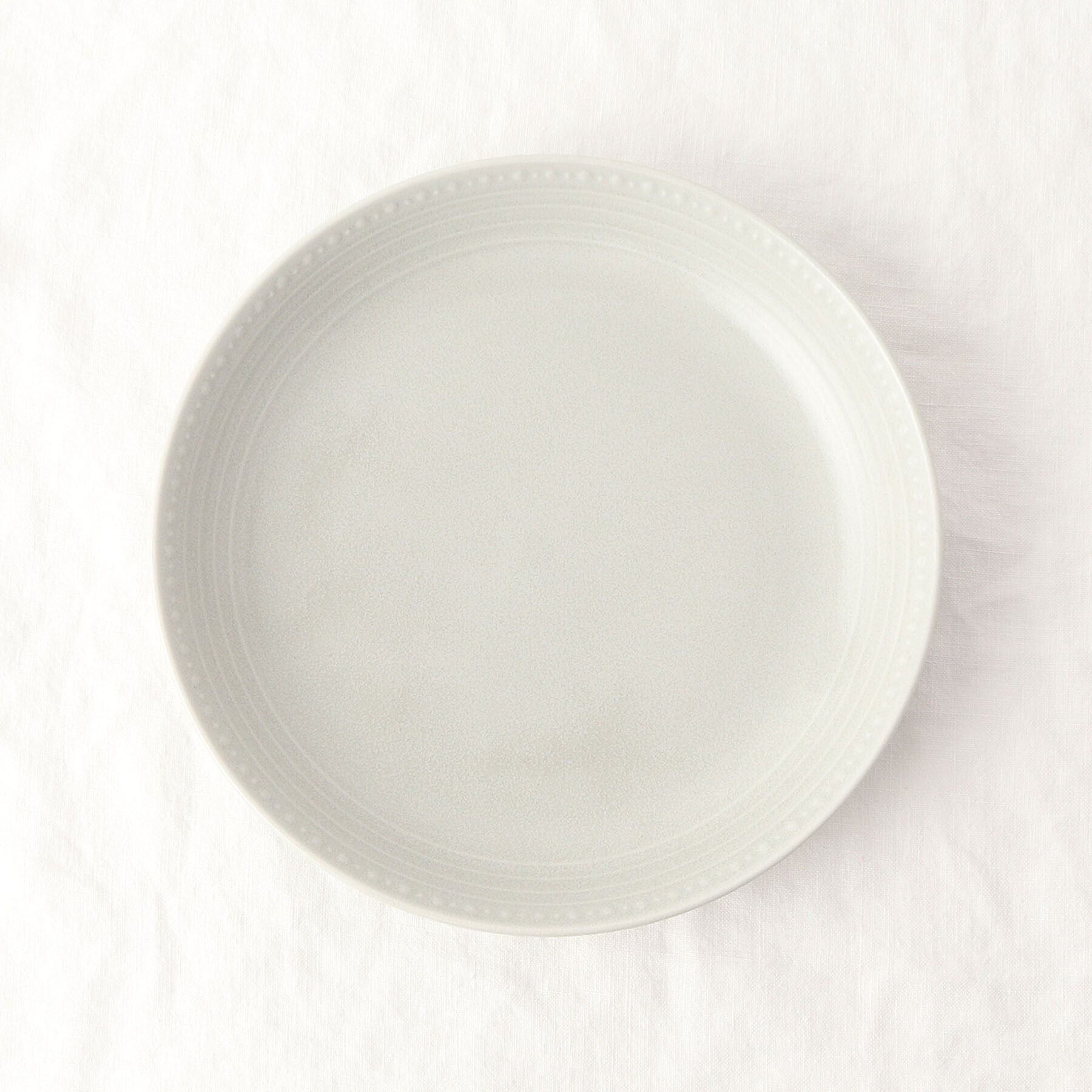 212 KITCHEN STORE「センプレ クーププレート 23cm グレー」|食器・キッチングッズ|