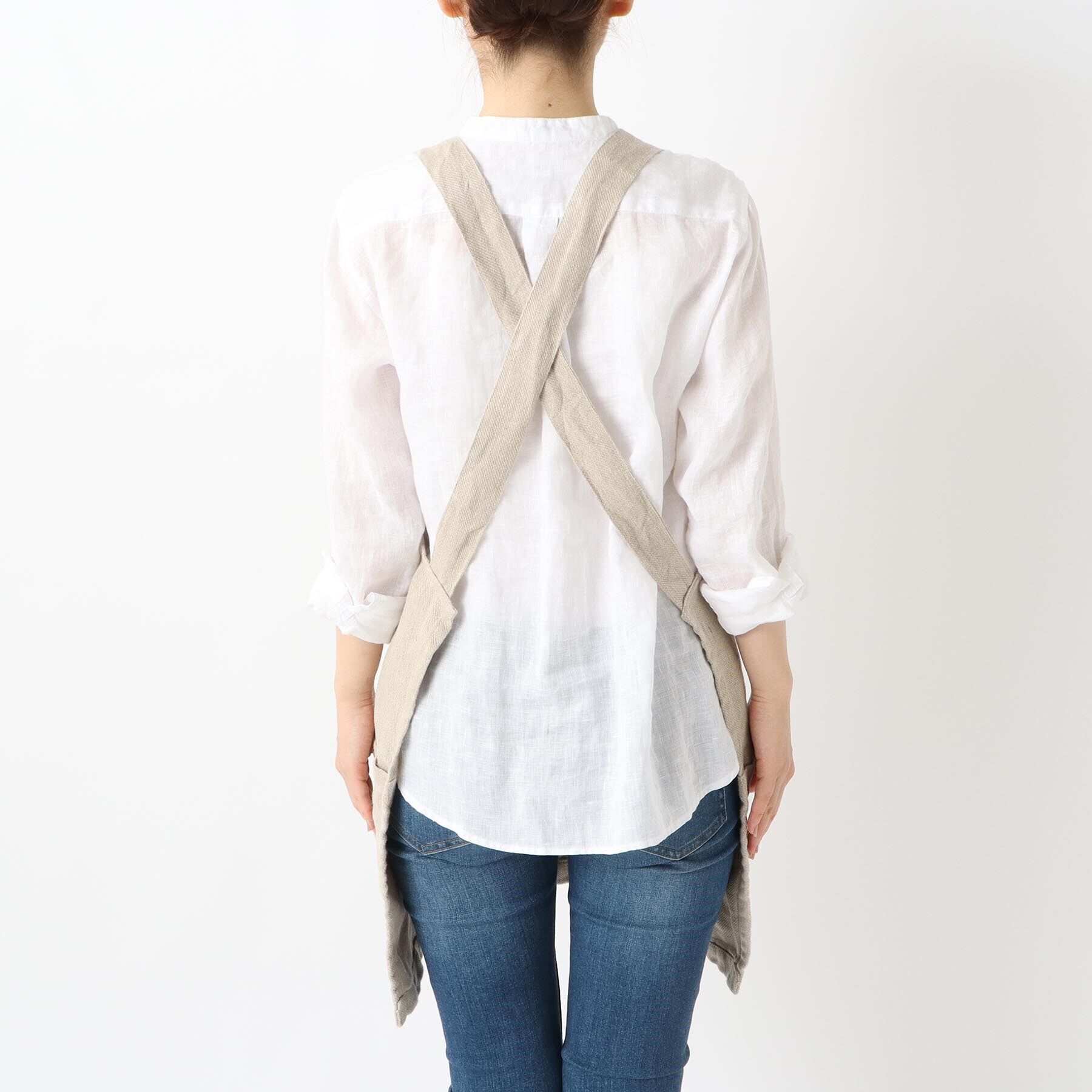 212 KITCHEN STORE「kukugoto AP リネンエプロン グッドウィルリネン NT」|食器・キッチングッズ|