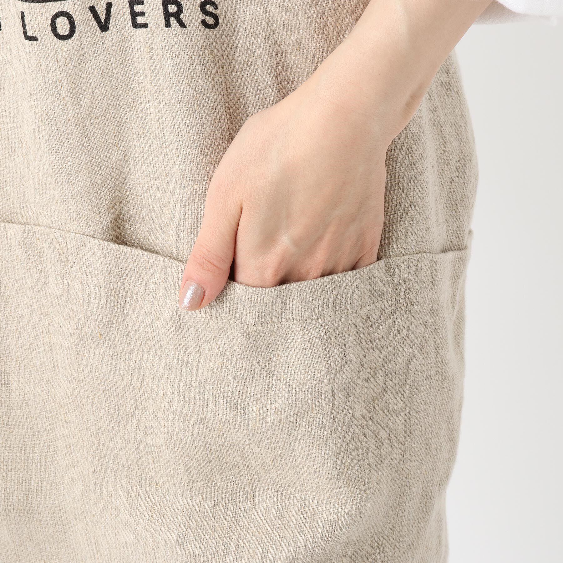 212 KITCHEN STORE「kukugoto AP リネンエプロン グッドウィルリネン NT」|食器・キッチングッズ|