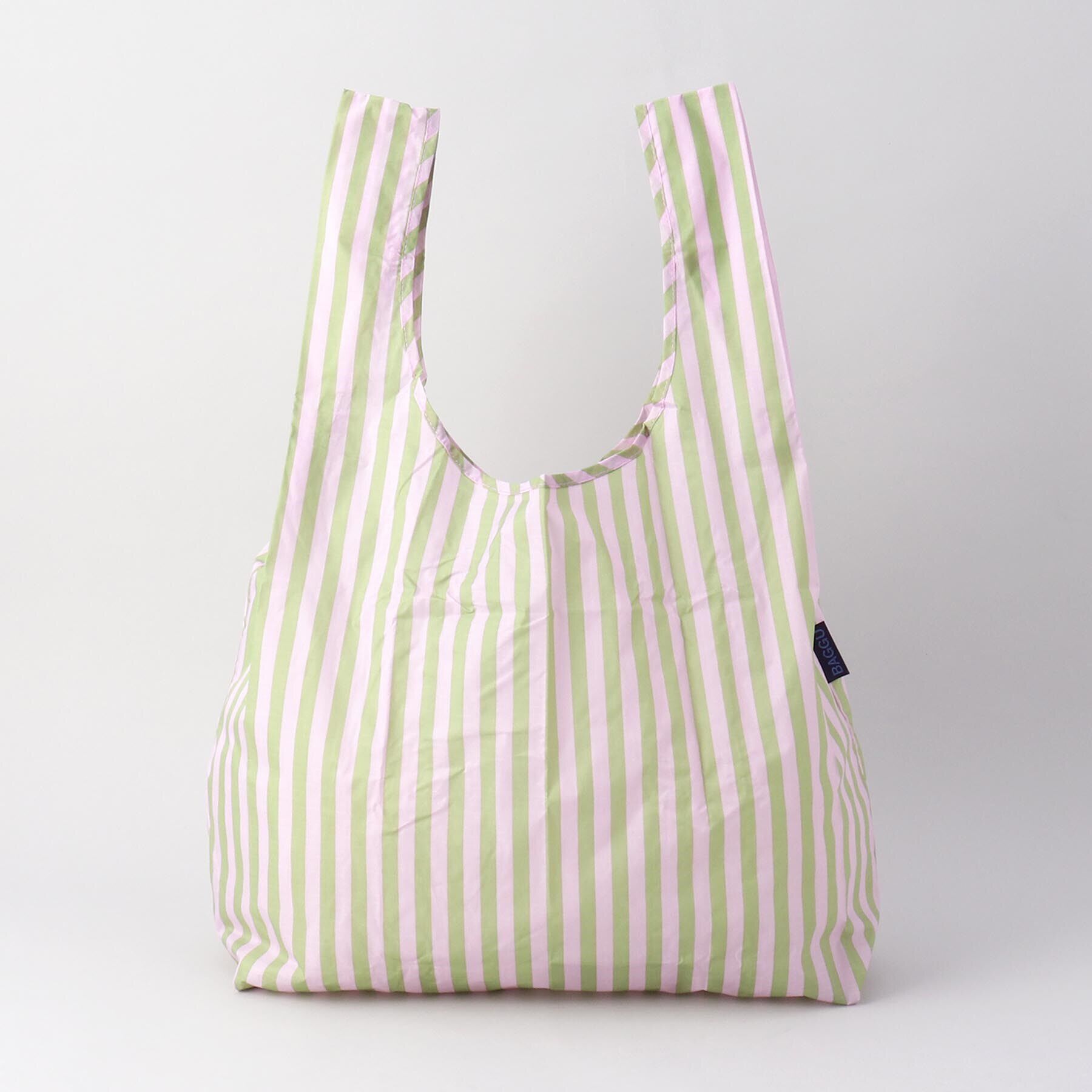 212 KITCHEN STORE「◆スタンダードエコバッグ アボカド&times;ピンクストライプ ＜BAGGU バグゥ＞」|その他|その他