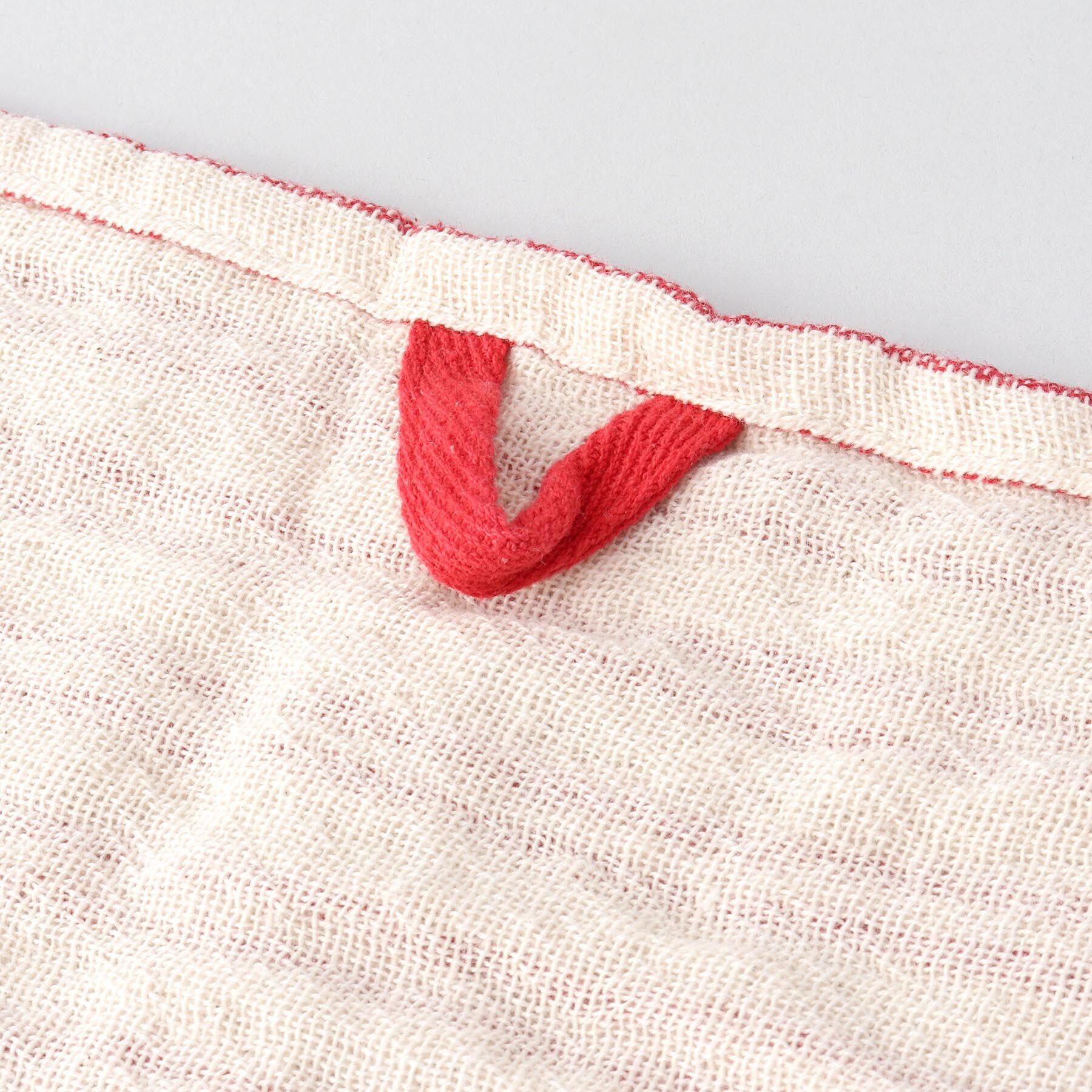 212 KITCHEN STORE「ストライプガーゼキッチンタオル RD」|食器・キッチングッズ|