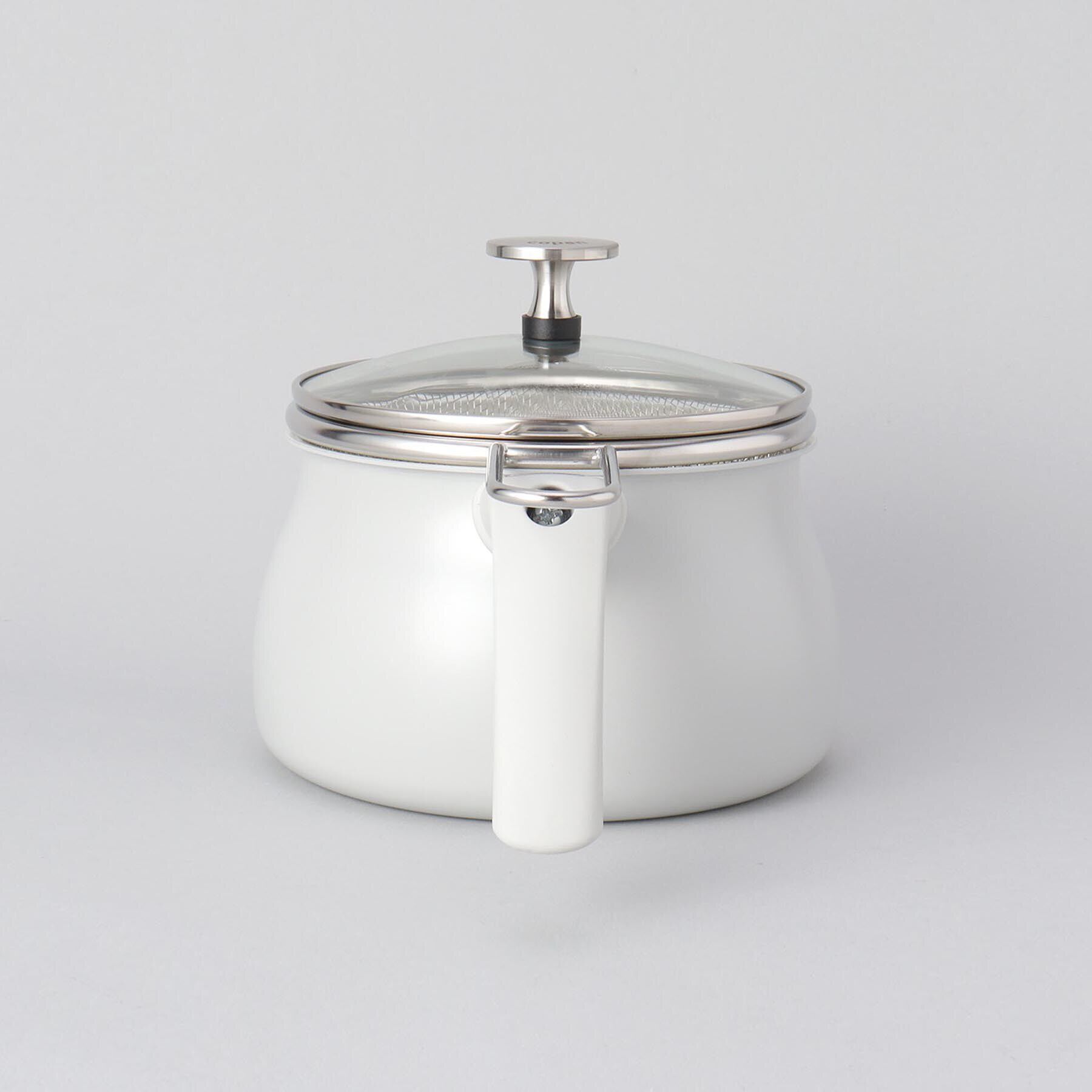 212 KITCHEN STORE「ザル付き多用途鍋 1.8L グレー ＜copan コパン＞」|食器・キッチングッズ|