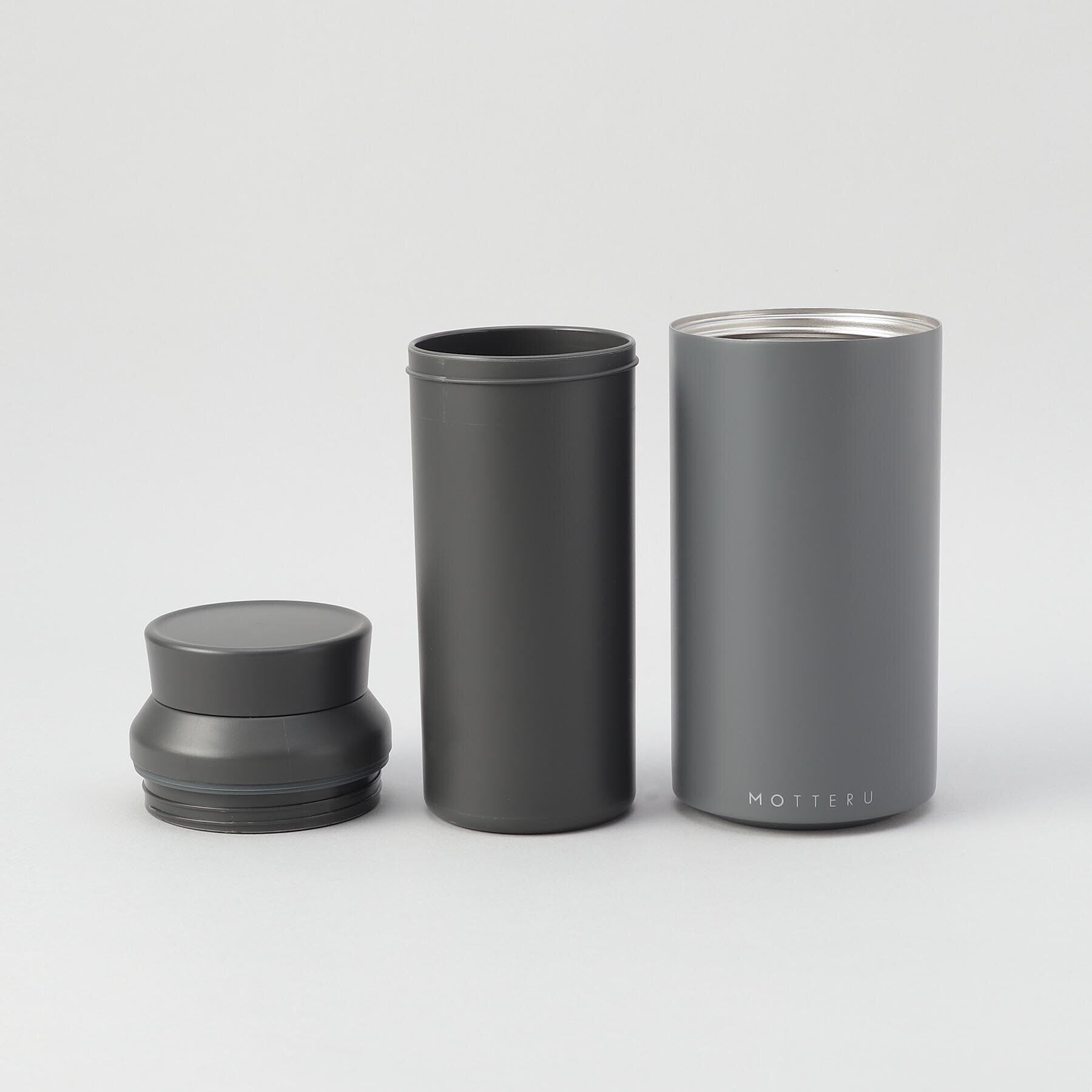 212 KITCHEN STORE「電子レンジが使えるサーモボトル 360ml BK ＜MOTTERU  モッテル＞」|食器・キッチングッズ|