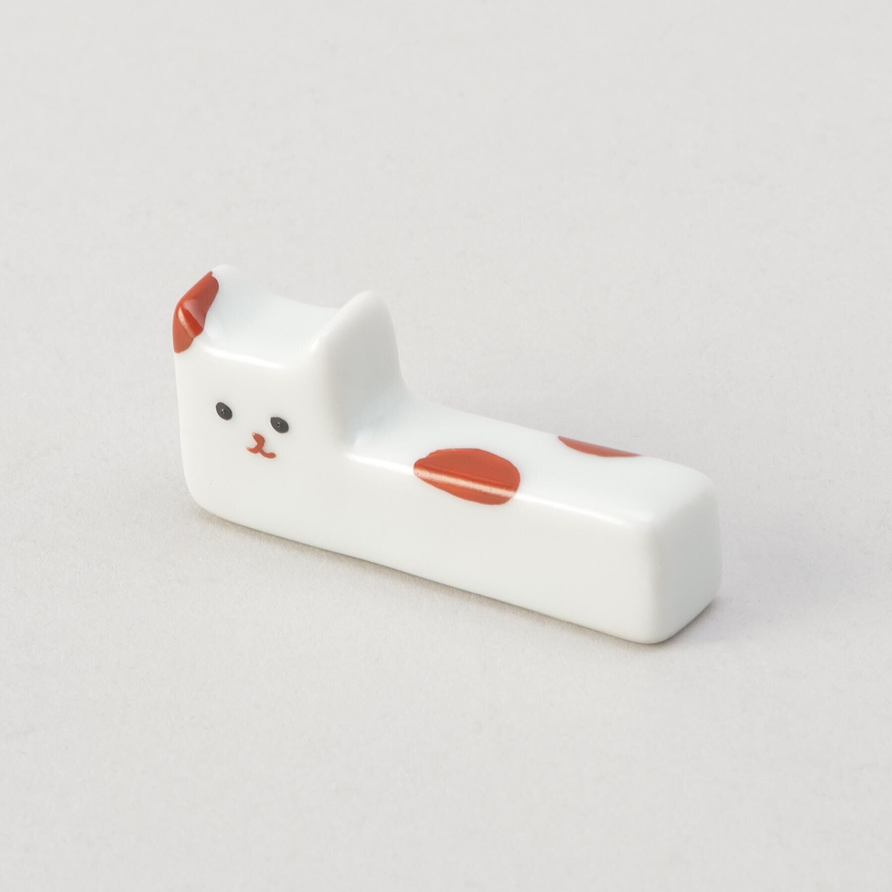 212 KITCHEN STORE「角ネコ箸置 ドット RD」|食器・キッチングッズ|その他