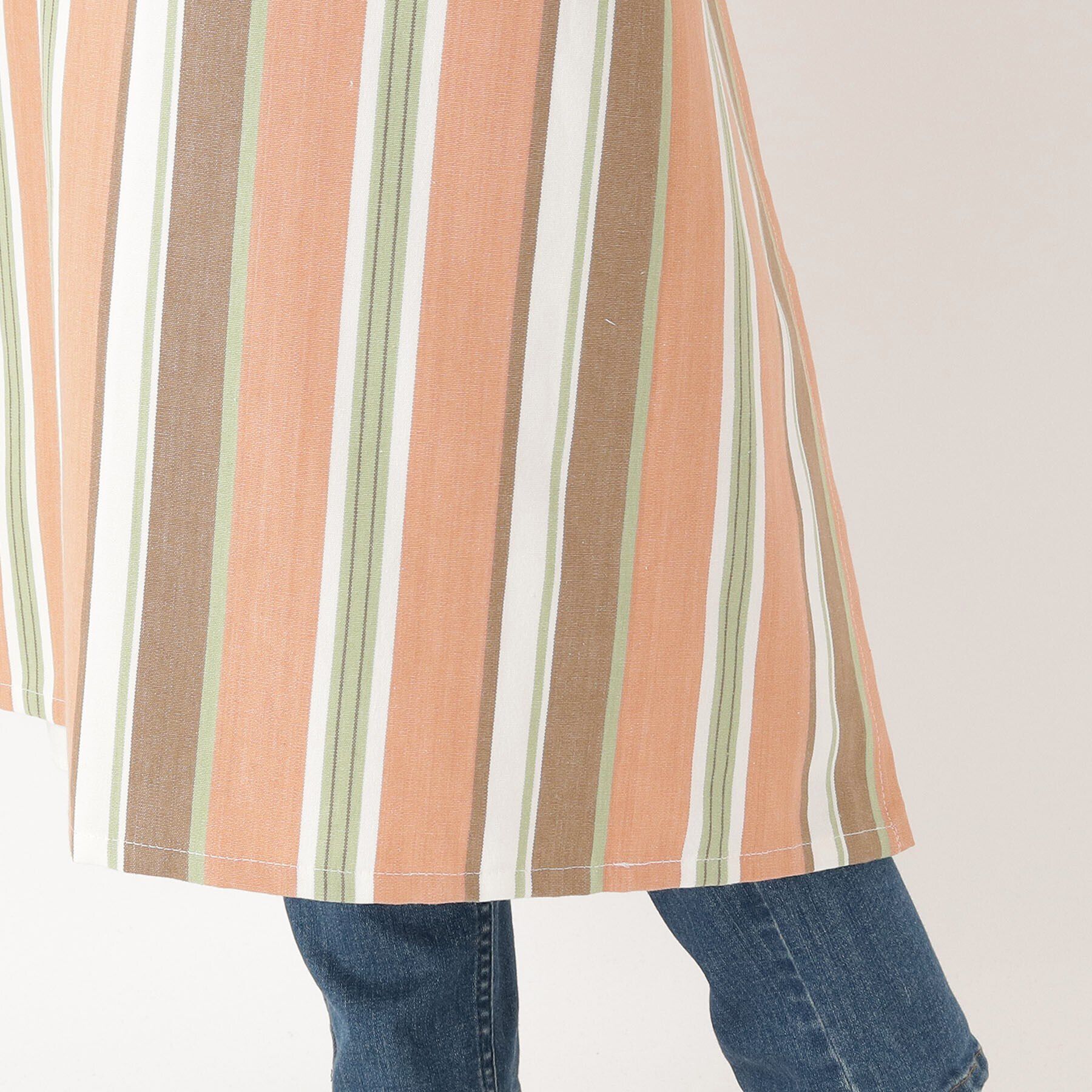 212 KITCHEN STORE「マルチストライプ エプロン RD」|食器・キッチングッズ|