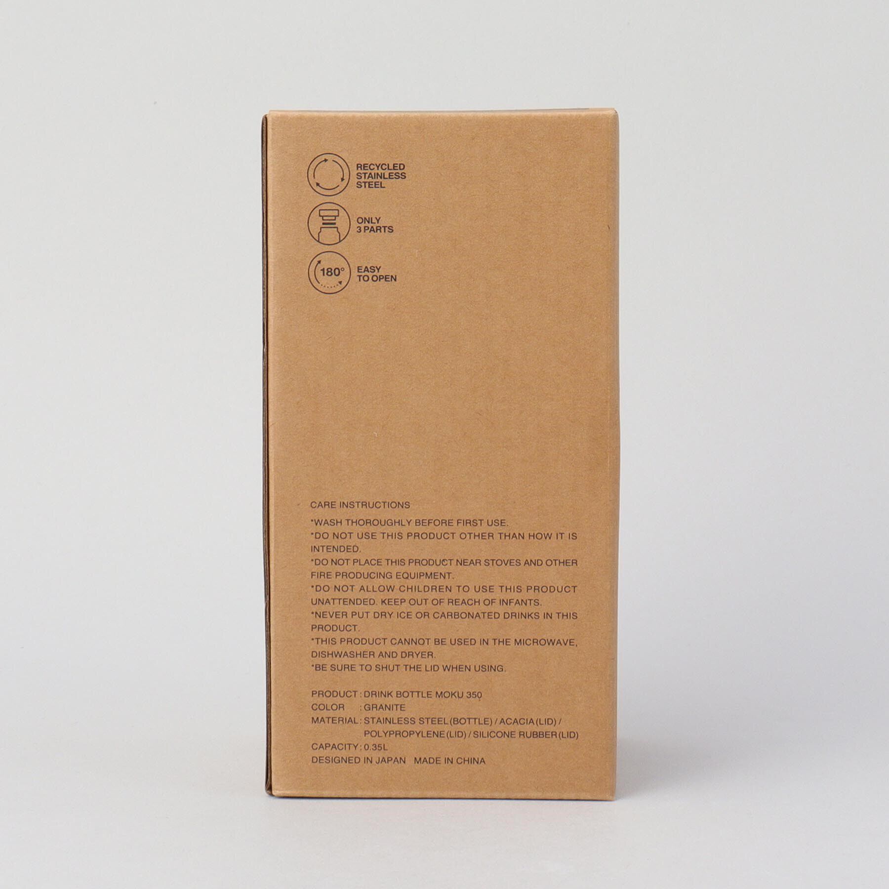 212 KITCHEN STORE「ドリンクボトル MOKU 350 グラナイト ＜RIVERS リバーズ＞」|食器・キッチングッズ|