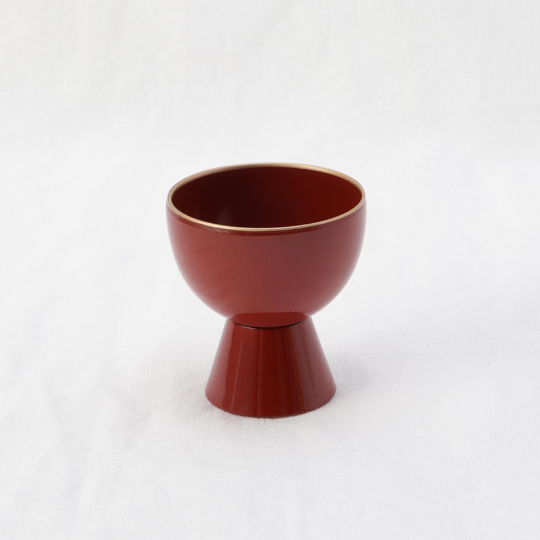 212 KITCHEN STORE「ハレとケ 越前塗り 高台祝いぐい呑み　茜朱」|食器・キッチングッズ|