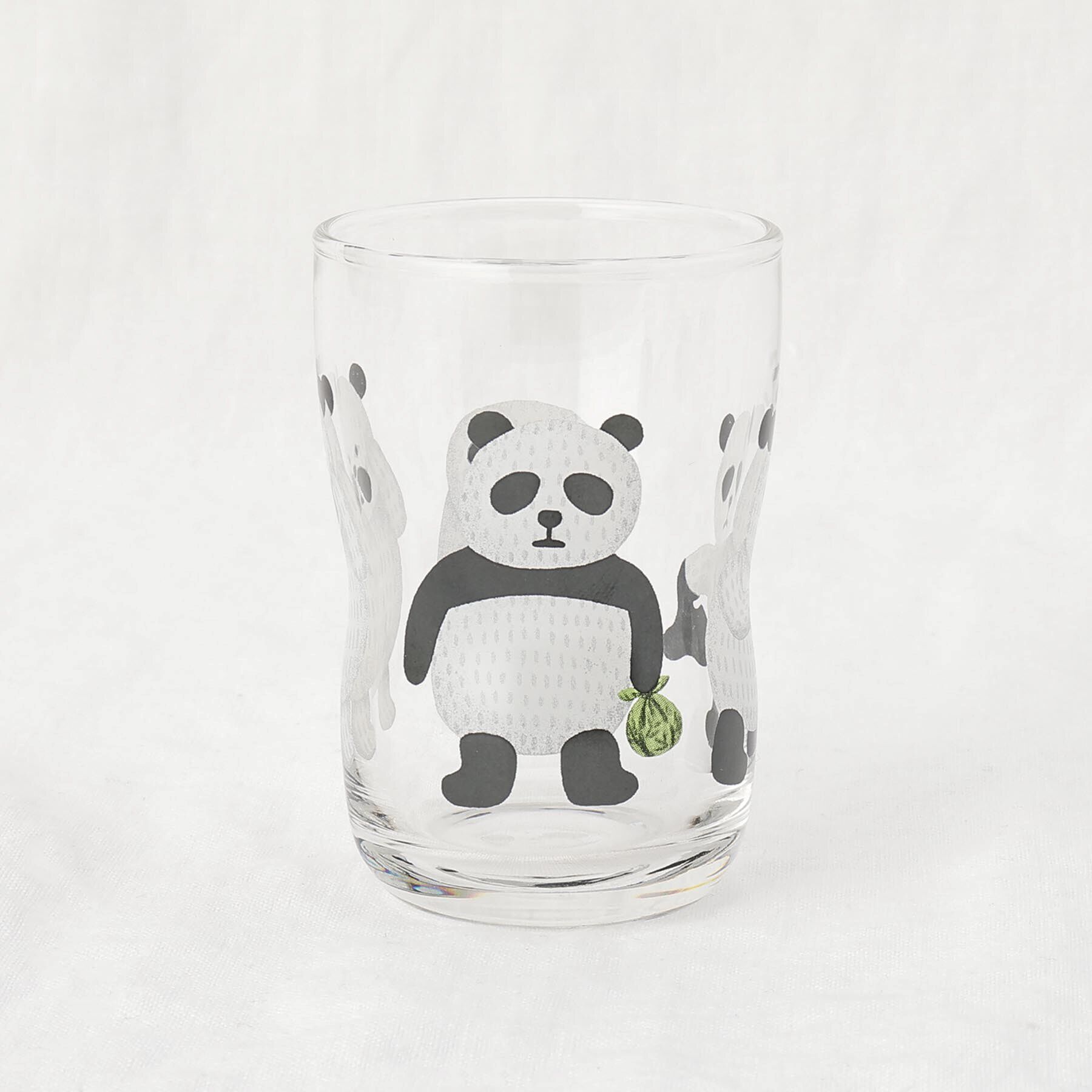 212 KITCHEN STORE「つよいこグラスMパンダ銭湯 とうちゃん」|グラス・マグカップ|