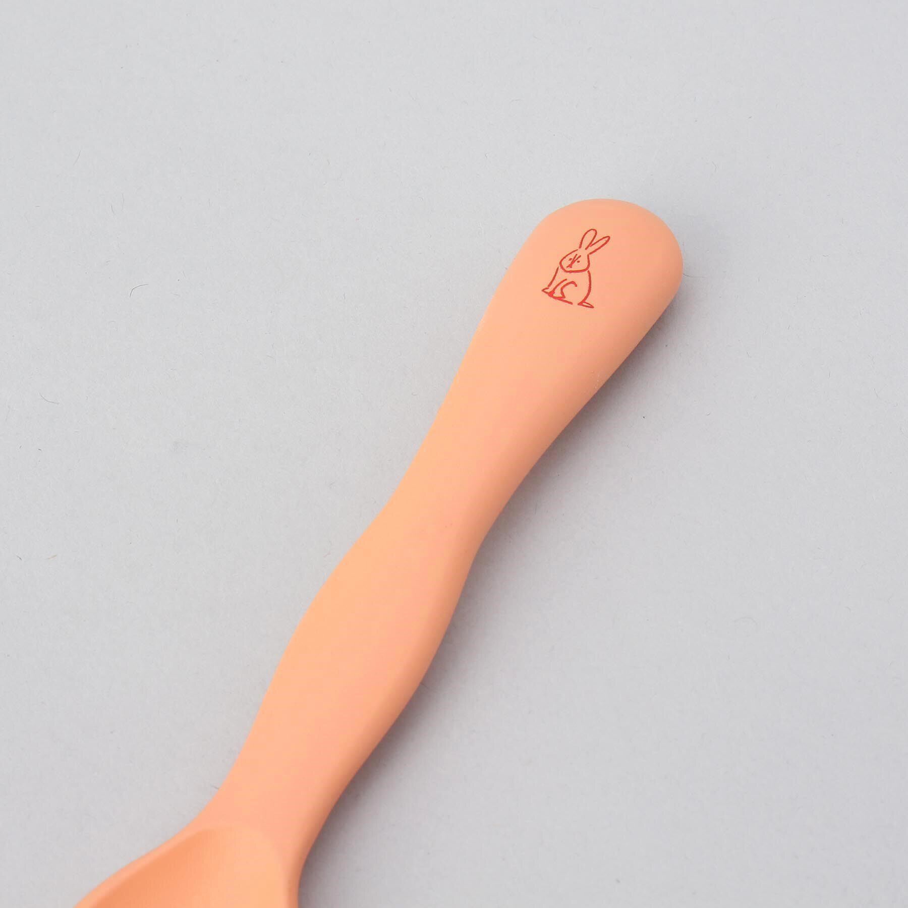 212 KITCHEN STORE「mogugu どーぶつ カトラリーセット うさぎ」|その他ベビー用品|