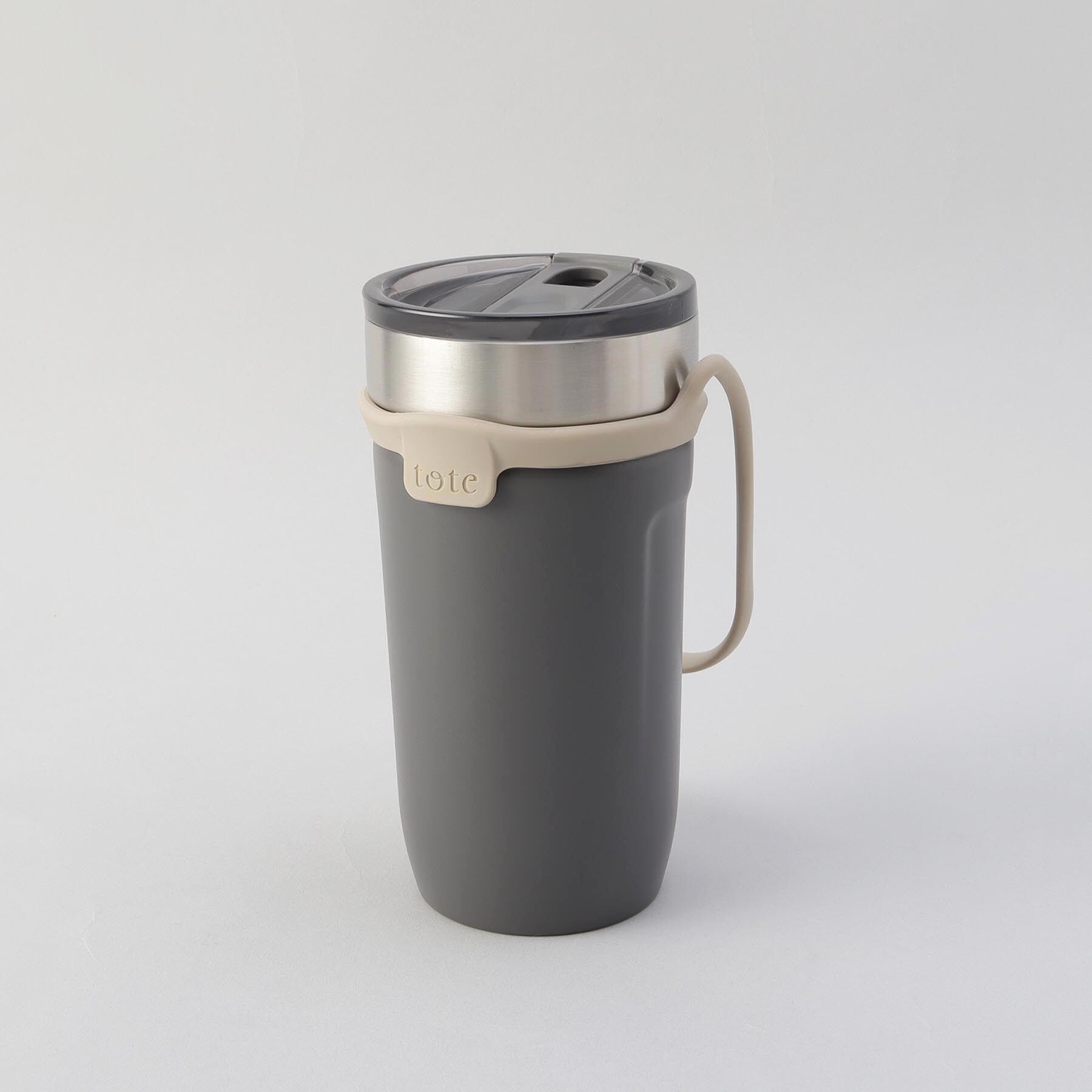 212 KITCHEN STORE「ストロー付3wayタンブラー520ml チャコール」|食器・キッチングッズ|