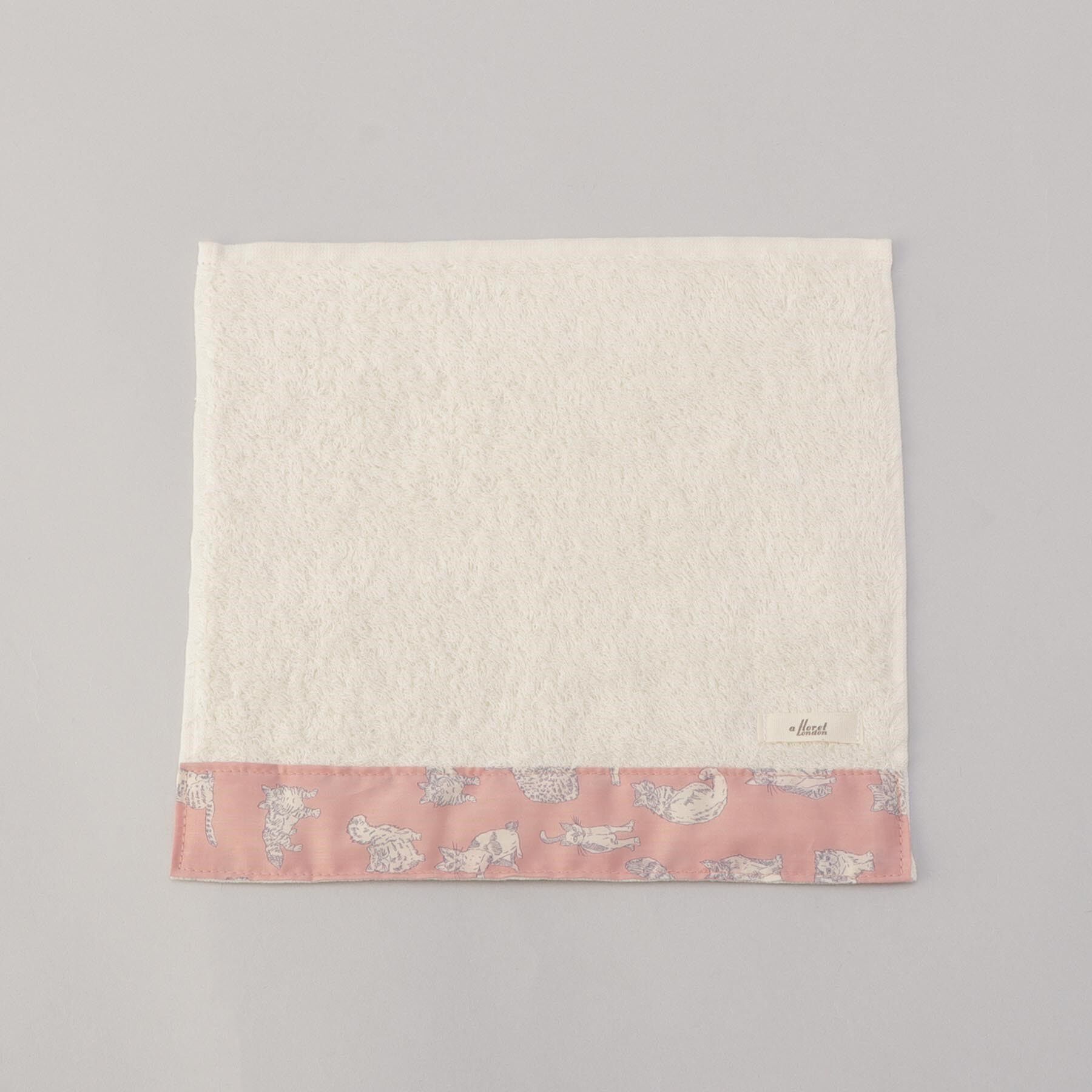 212 KITCHEN STORE「ミャオウ ソフトハンドタオル PI ＜フローレットロンドン ＞」|ハンカチ|その他