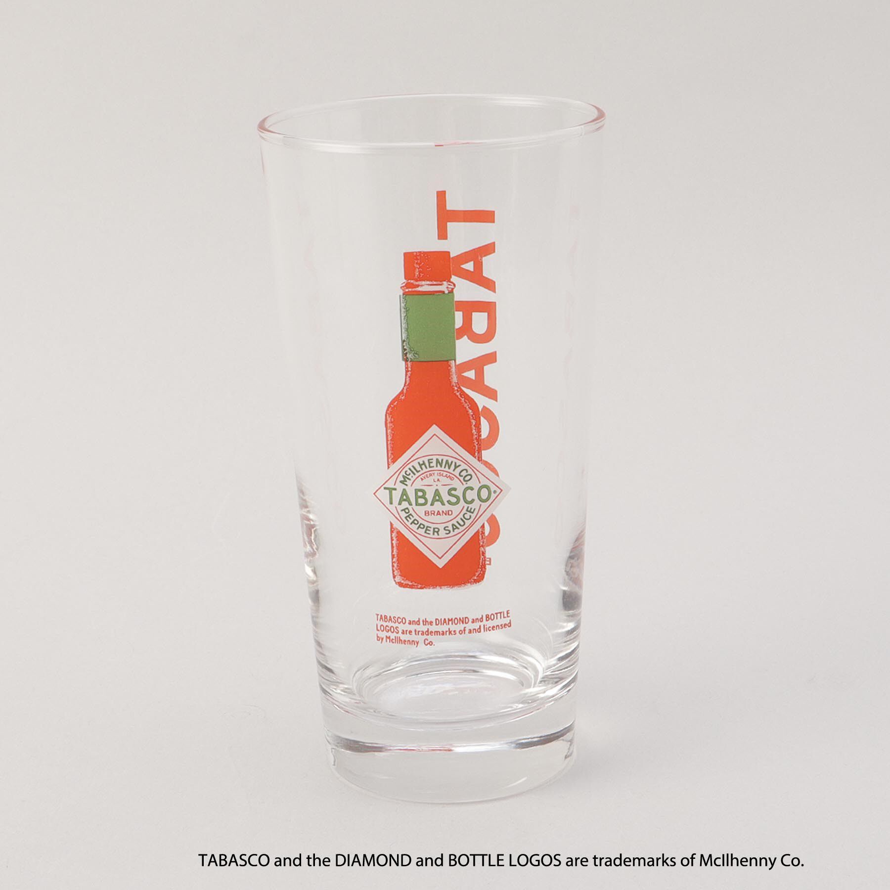 212 KITCHEN STORE「ガラスタンブラー ボトル ＜TABASCO(R) タバスコ＞」|グラス・マグカップ|