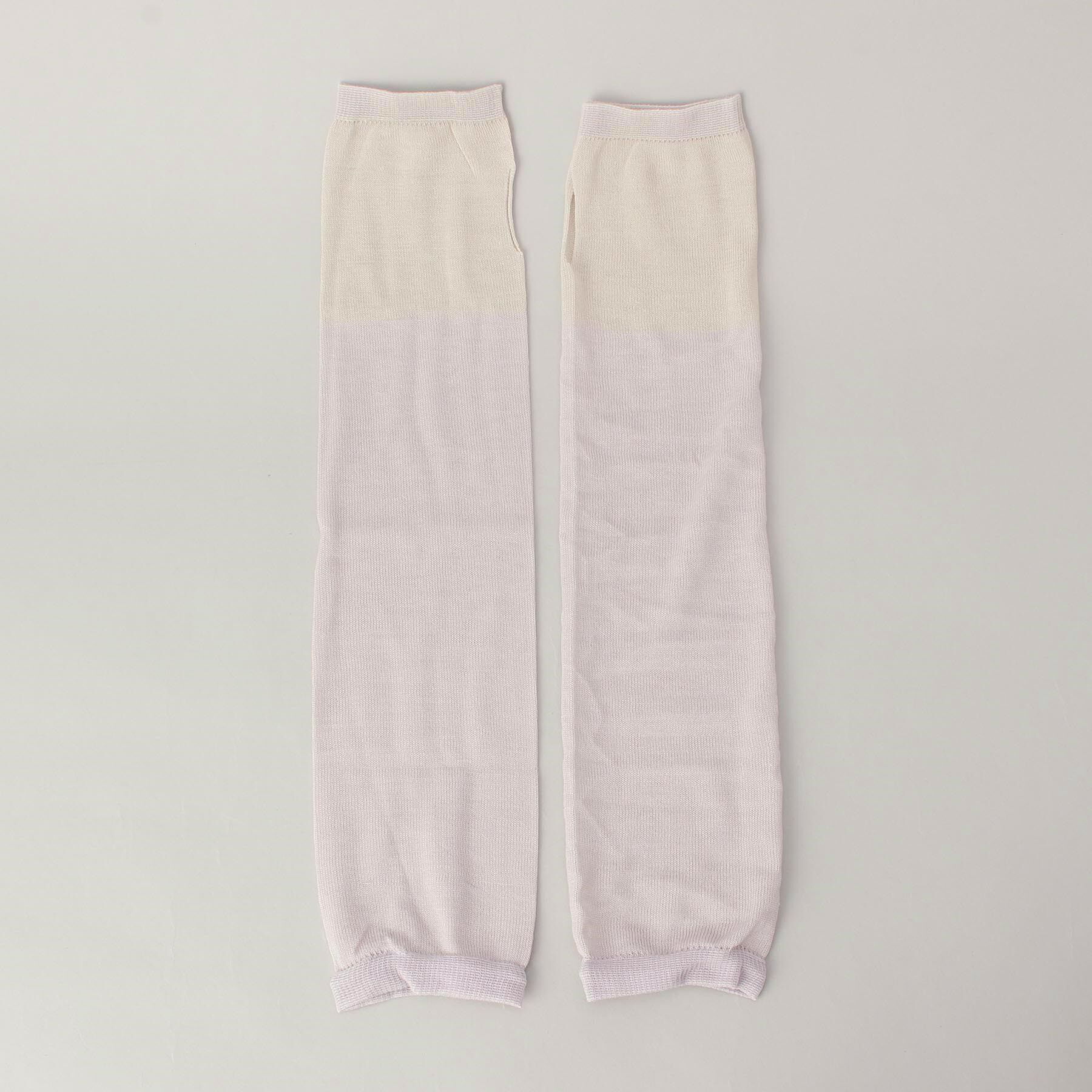 212 KITCHEN STORE「内側シルクアームカバーさらさらコットン 藤色 ＜絹屋＞」|その他|