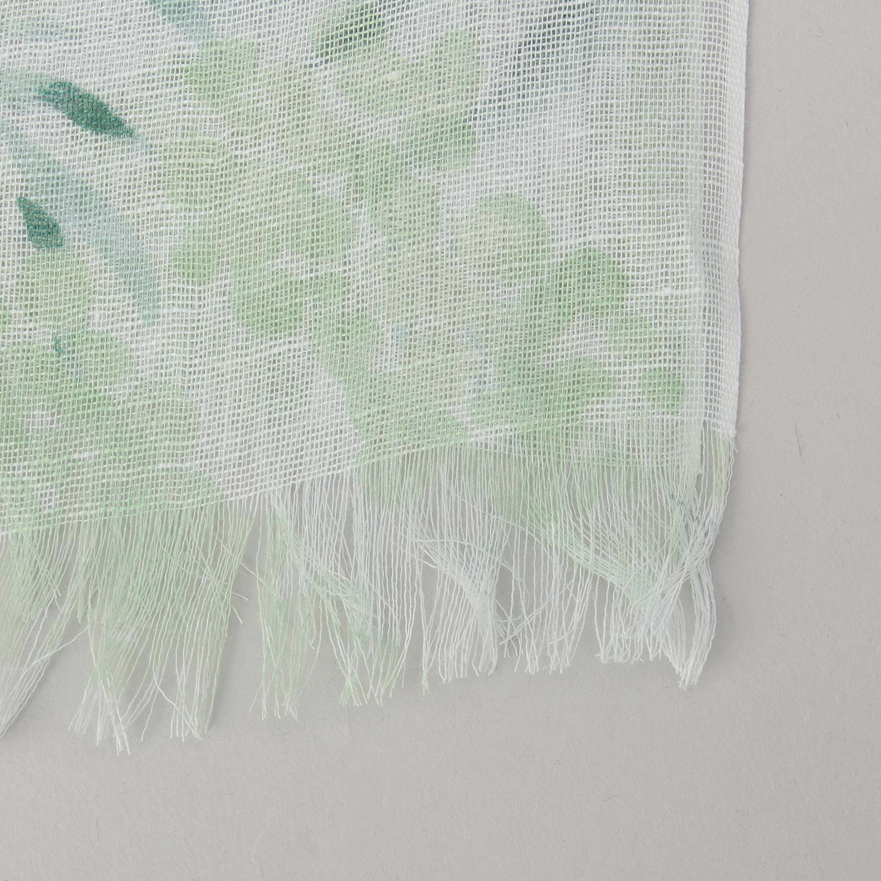 212 KITCHEN STORE「チクチクしない麻ストールミモザのブーケ GR ＜絹屋＞」|ストール|