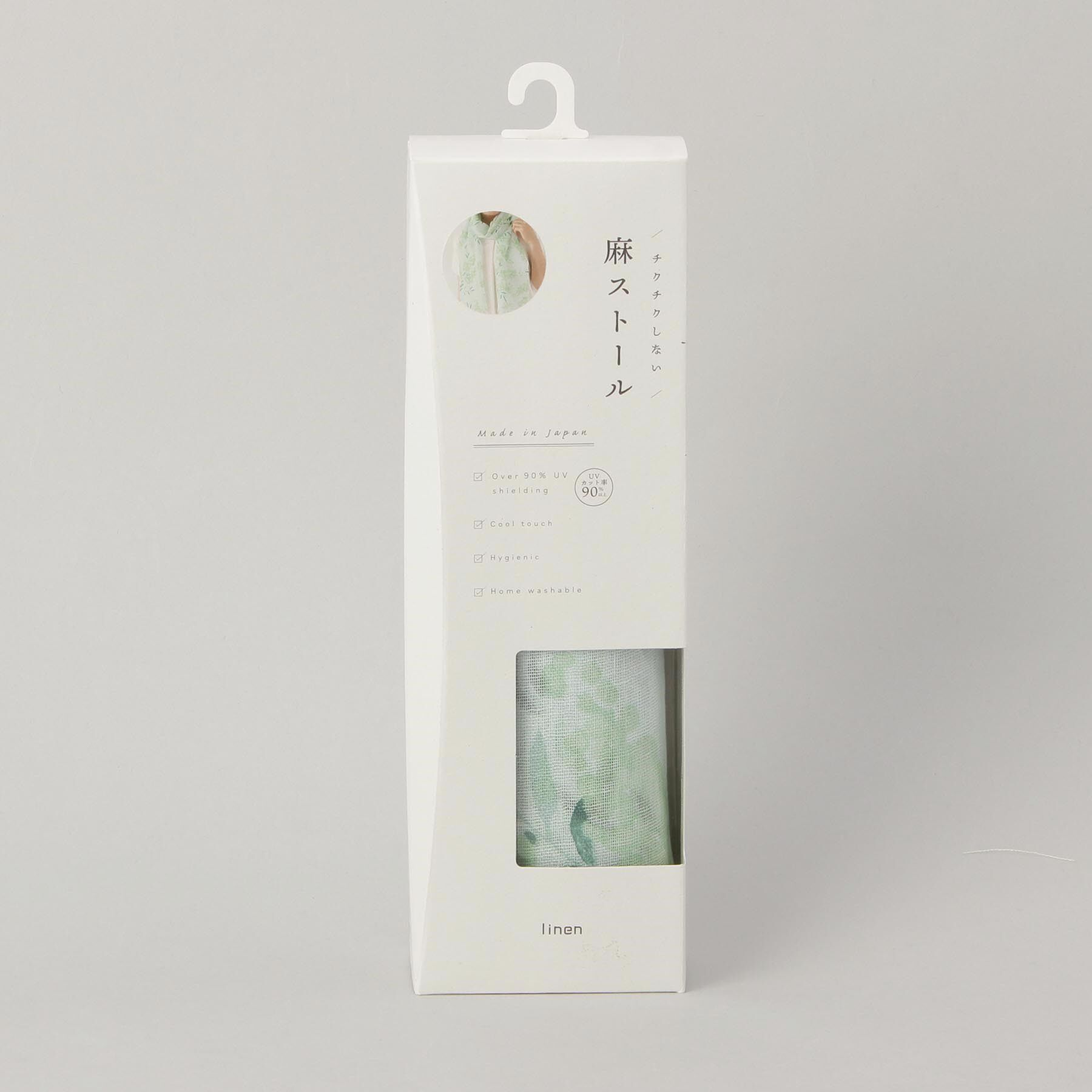 212 KITCHEN STORE「チクチクしない麻ストールミモザのブーケ GR ＜絹屋＞」|ストール|