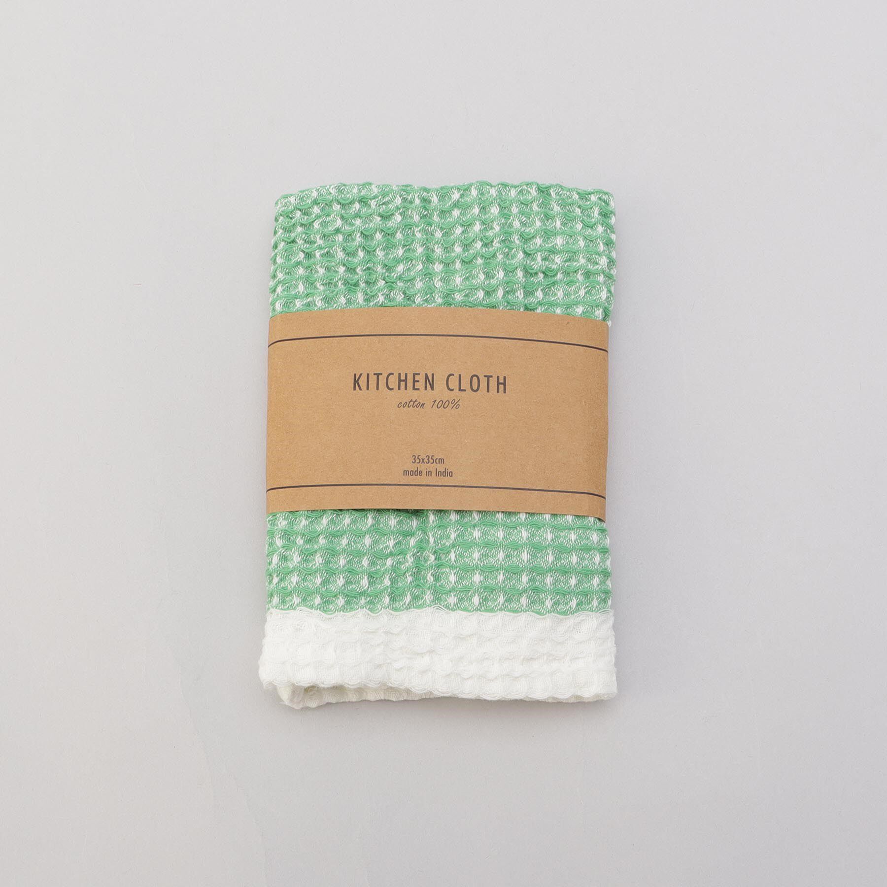 212 KITCHEN STORE「ワッフルカラーラインキッチンクロス GR」|食器・キッチングッズ|