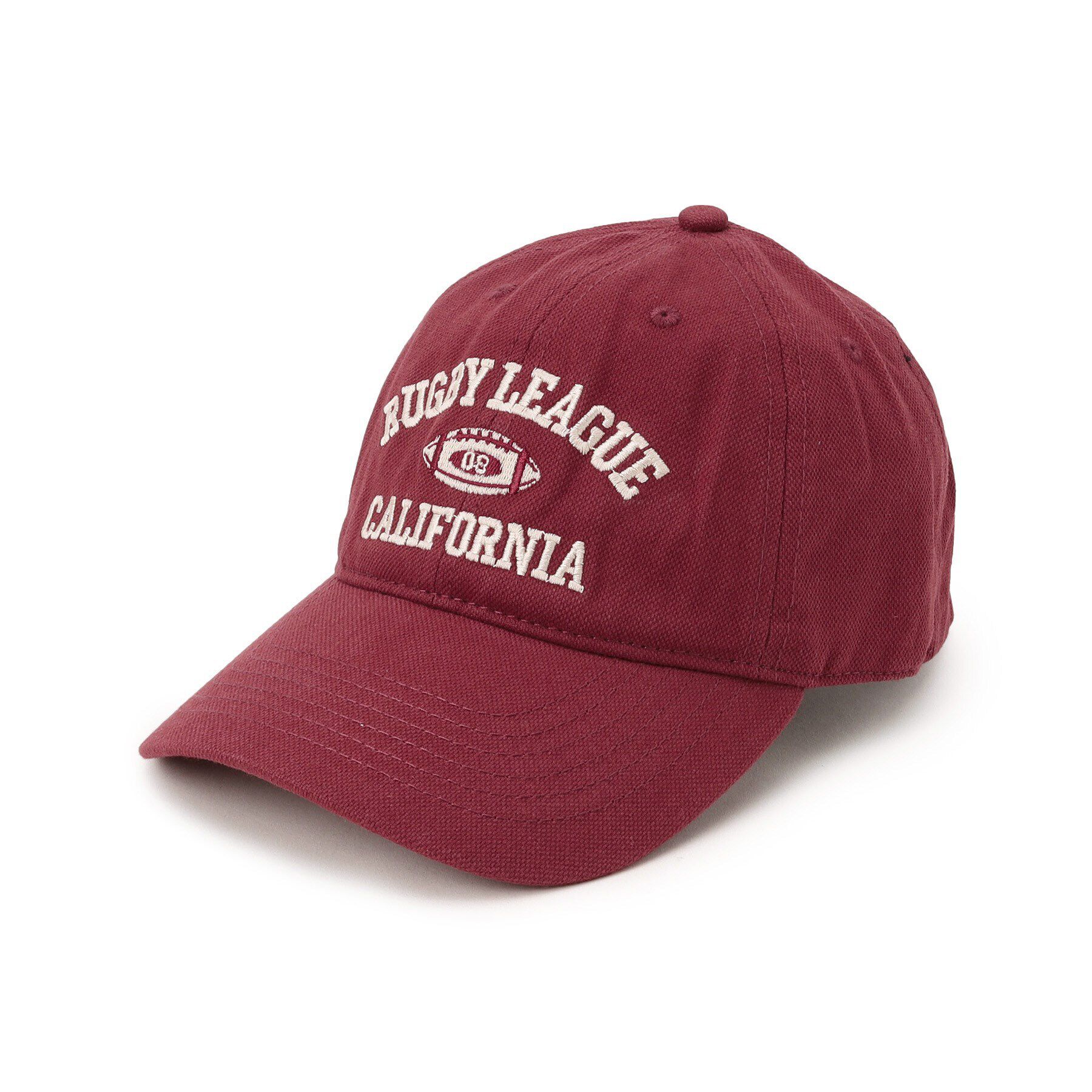 Grandedge「カリフォルニアロゴキャップ」|キャップ・キャスケット|レッド(062)