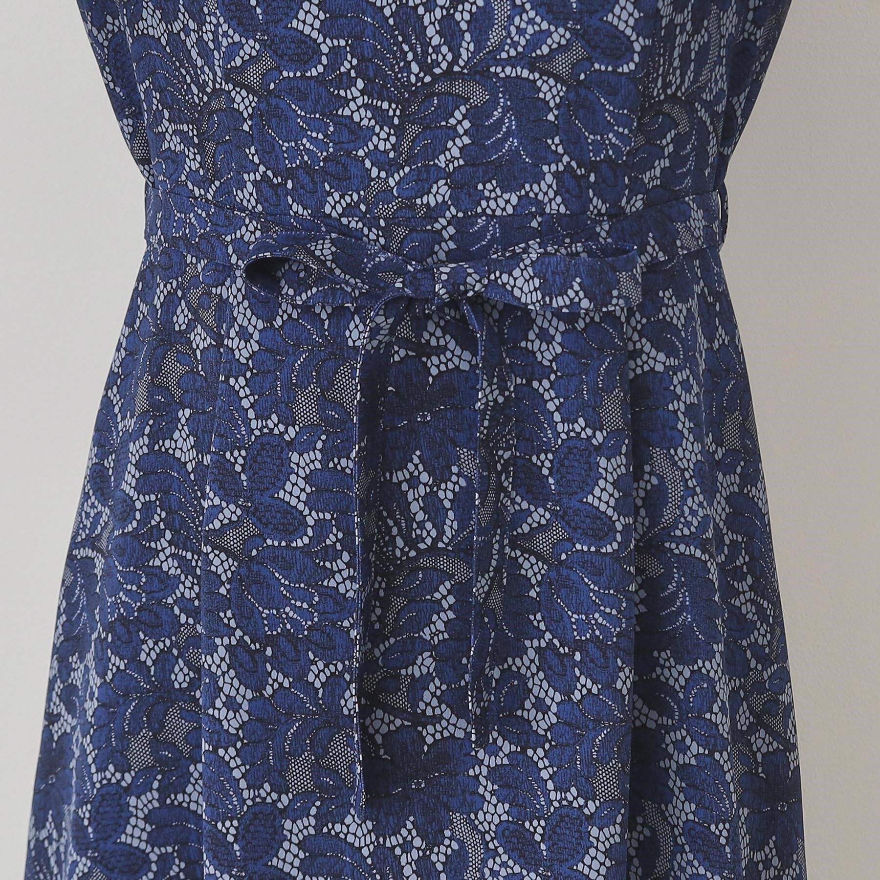 SunaUna「【SS～Lサイズ展開/＆yours project】総柄フラワープリントワンピース」|ワンピース|