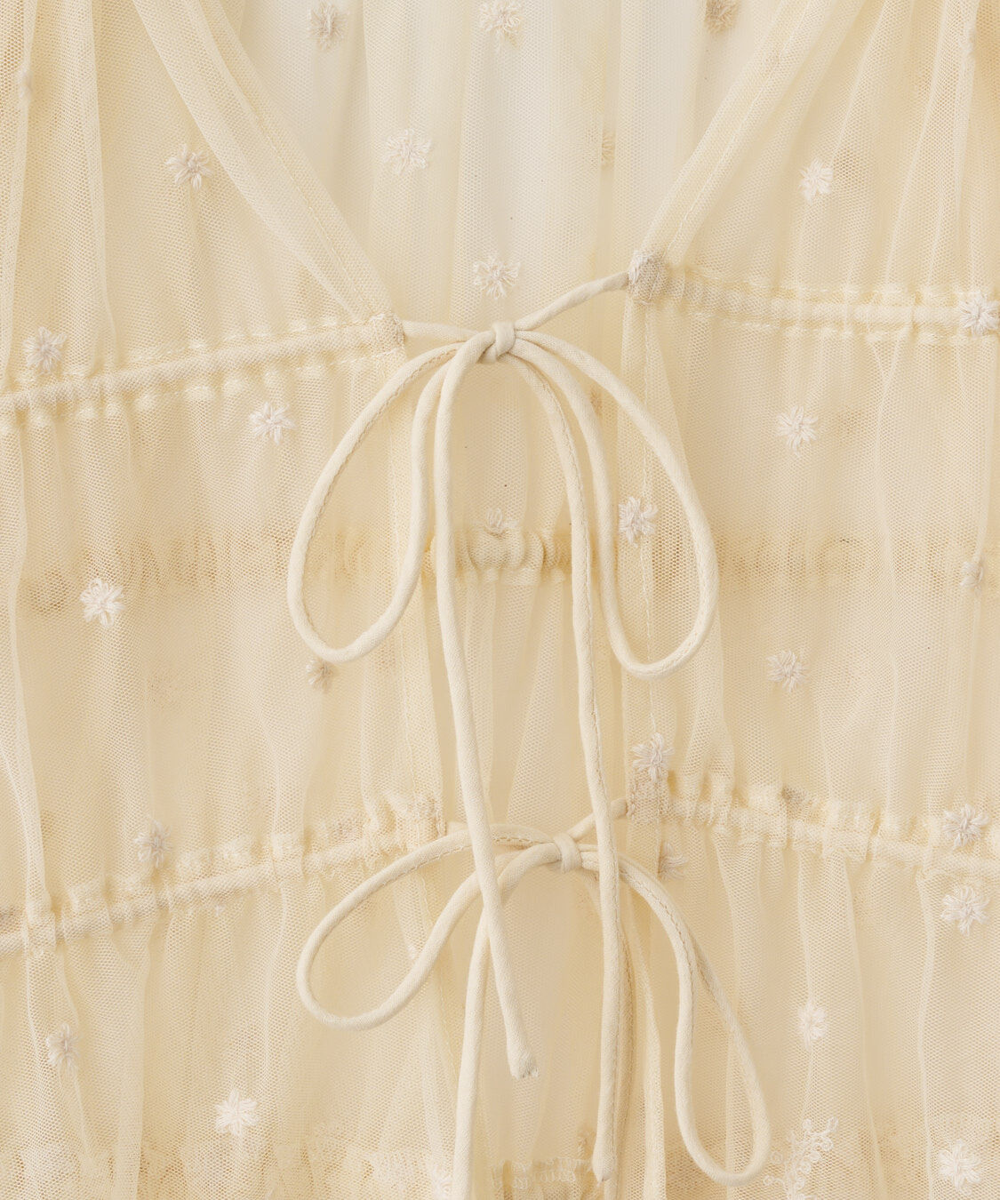 COCO DEAL「チュールエンブロイダリーペプラムブラウス」|シャツ・ブラウス|