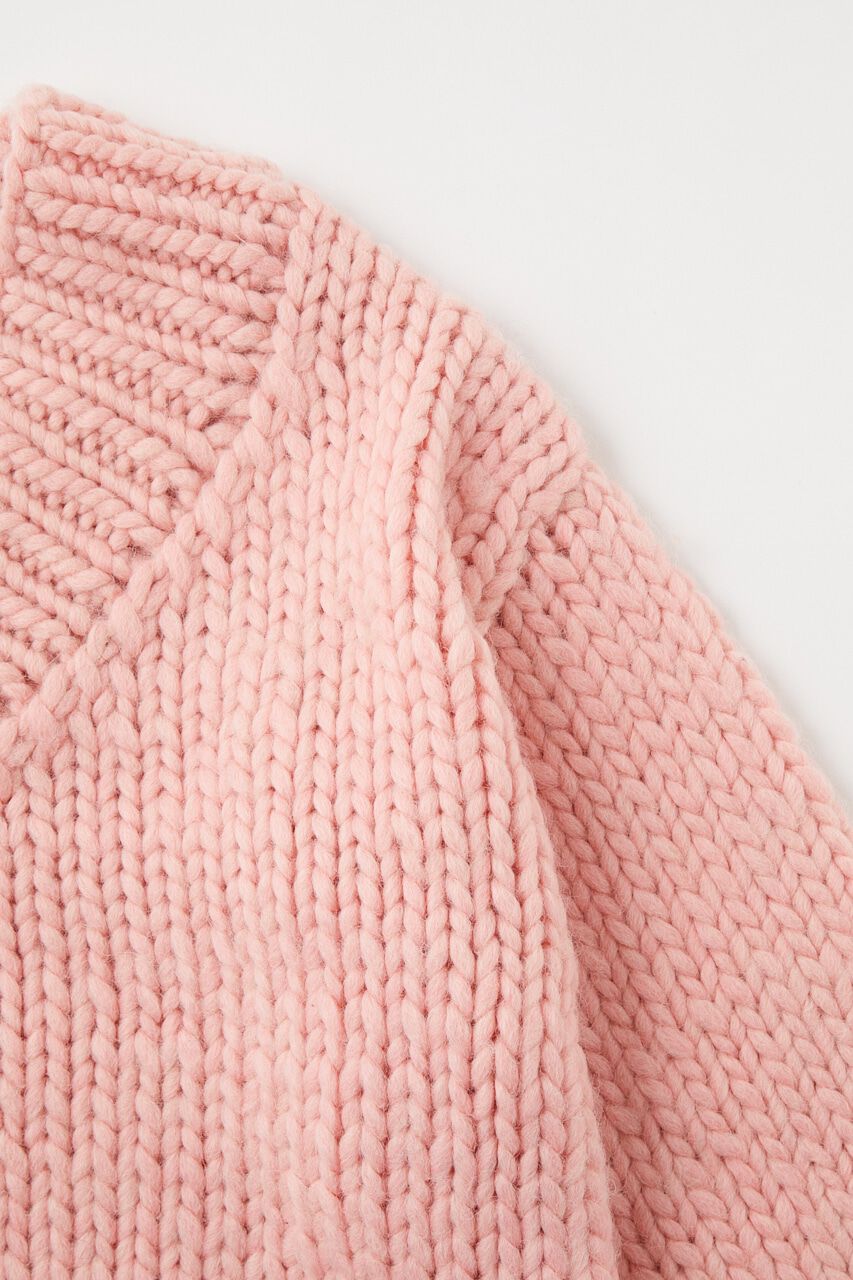 MOUSSY「V NECK LOWGAGE ニット」|ニット・セーター|