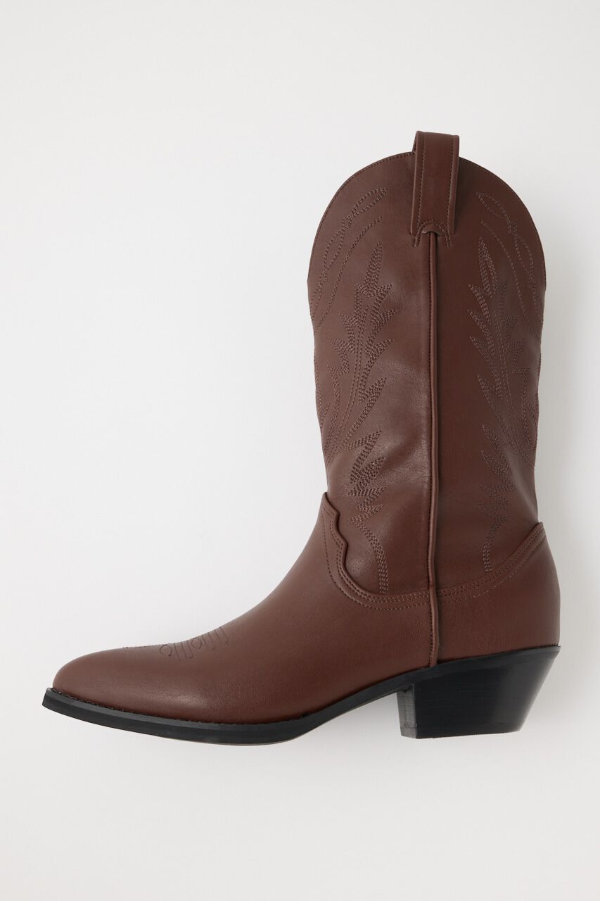 MOUSSY「WESTERN ブーツ」|その他|BRN