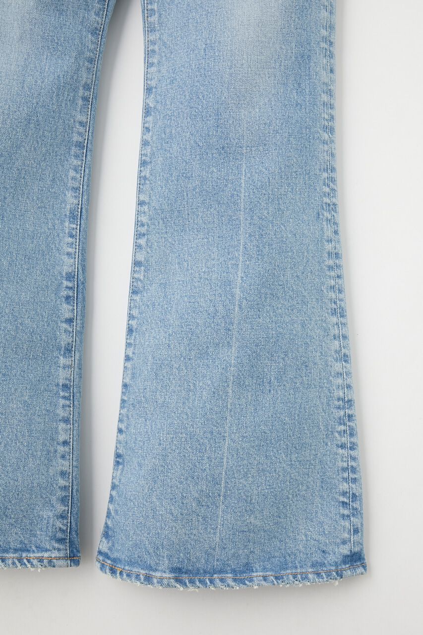 MOUSSY「MVS L/BLU FLARE」|デニム|