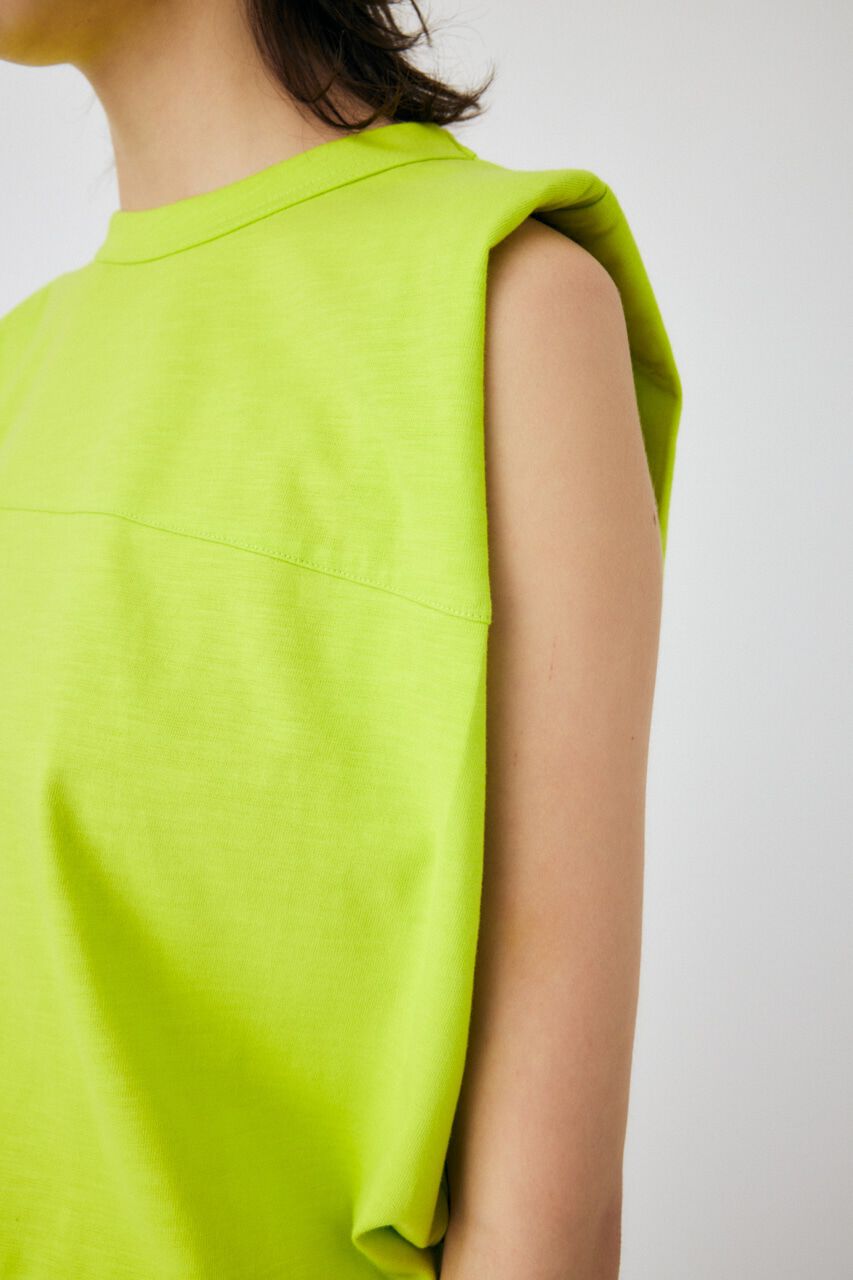 MOUSSY「PADDED SHOULDER タンクトップ」|タンクトップ|