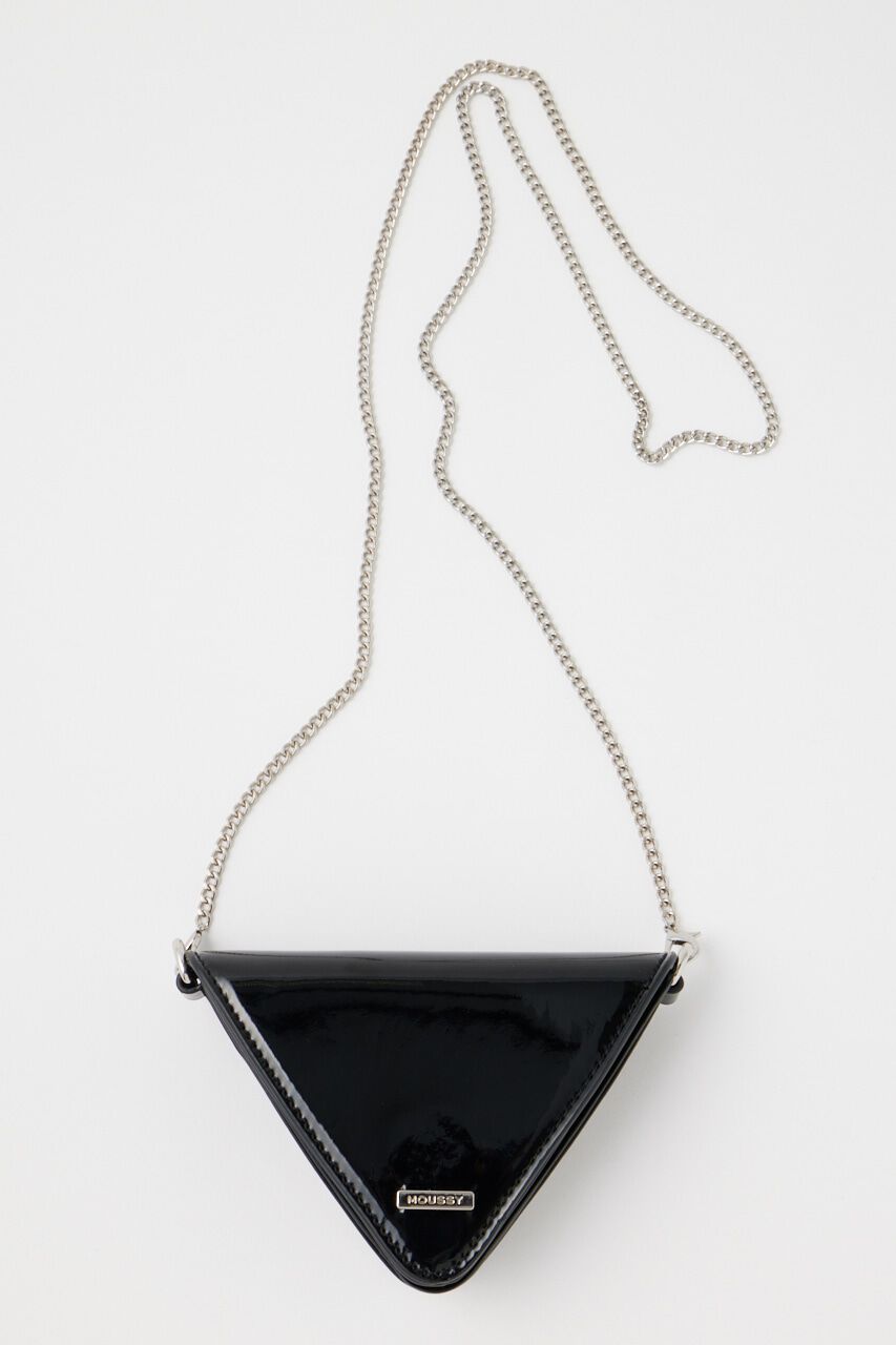 MOUSSY「TRIANGLE MINI バッグ」|その他|BLK