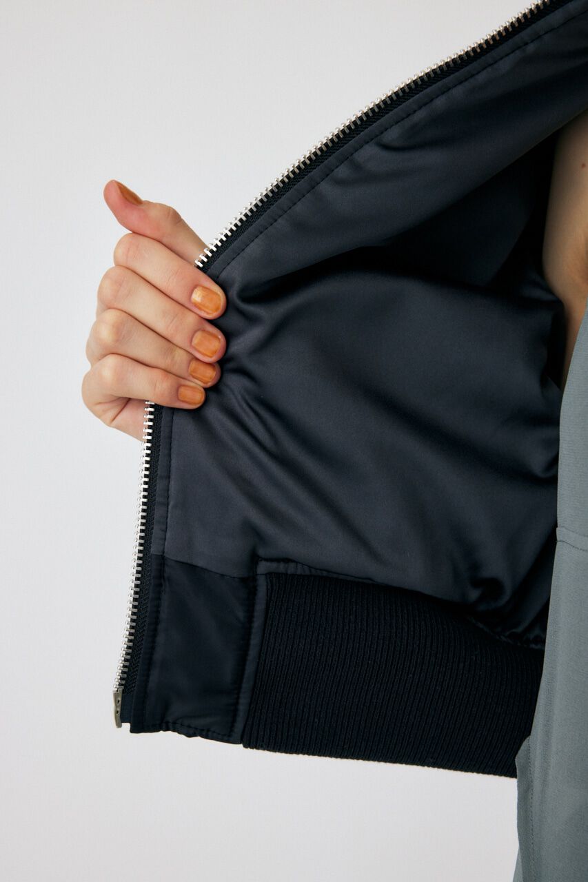 MOUSSY「VOLUME CROPPED MA-1」|ブルゾン・スタジャン|