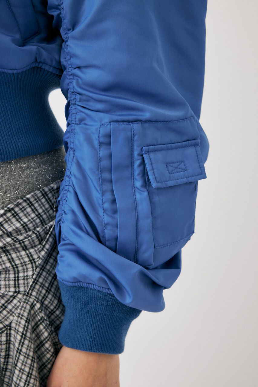 MOUSSY「VOLUME CROPPED MA-1」|ブルゾン・スタジャン|