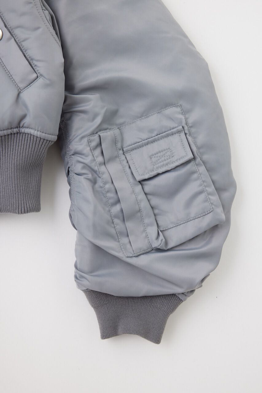 MOUSSY「VOLUME CROPPED MA-1」|ブルゾン・スタジャン|