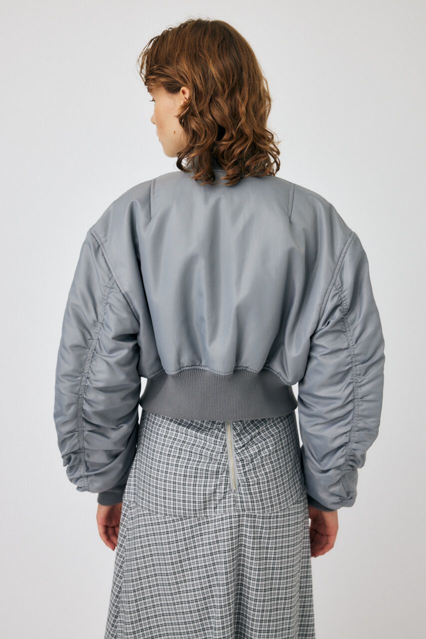 MOUSSY「VOLUME CROPPED MA-1」|ブルゾン・スタジャン|