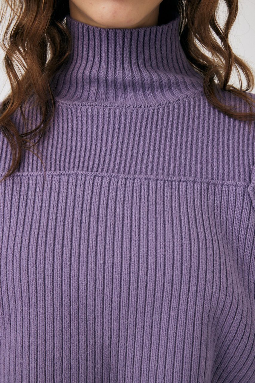 MOUSSY「LAYERED LIKE オープンショルダーニット」|ニット・セーター|