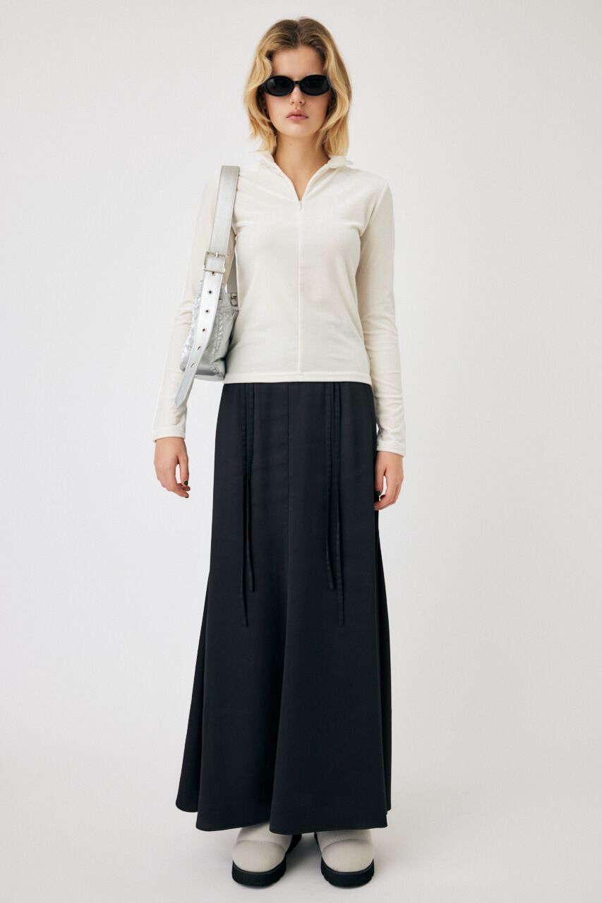 MOUSSY「HIGH NECK VELOUR トップス」|Tシャツ・カットソー|