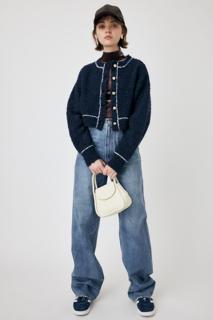 MOUSSY「HIGH NECK VELOUR トップス」|Tシャツ・カットソー|