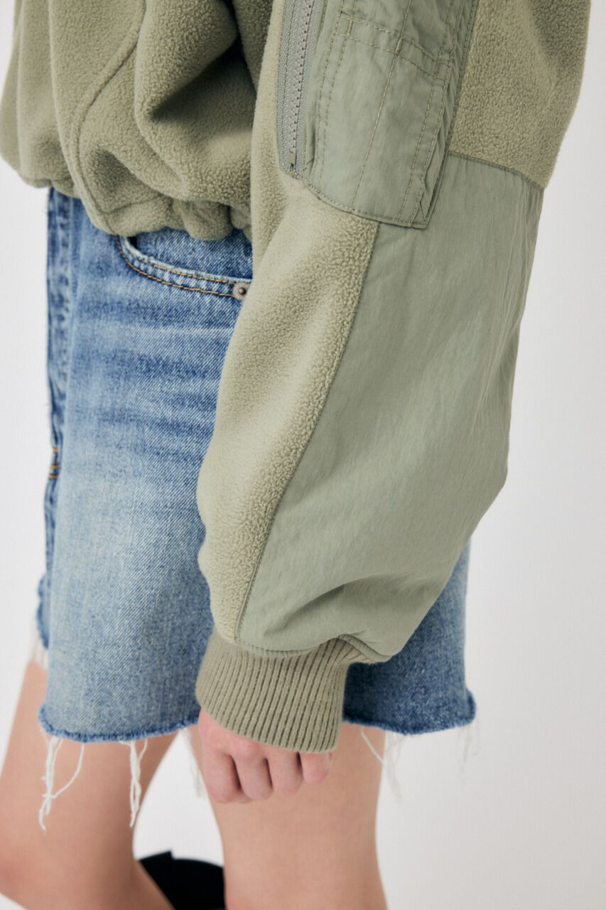 MOUSSY「FLEECE COMBINATION トップス」|シャツ・ブラウス|