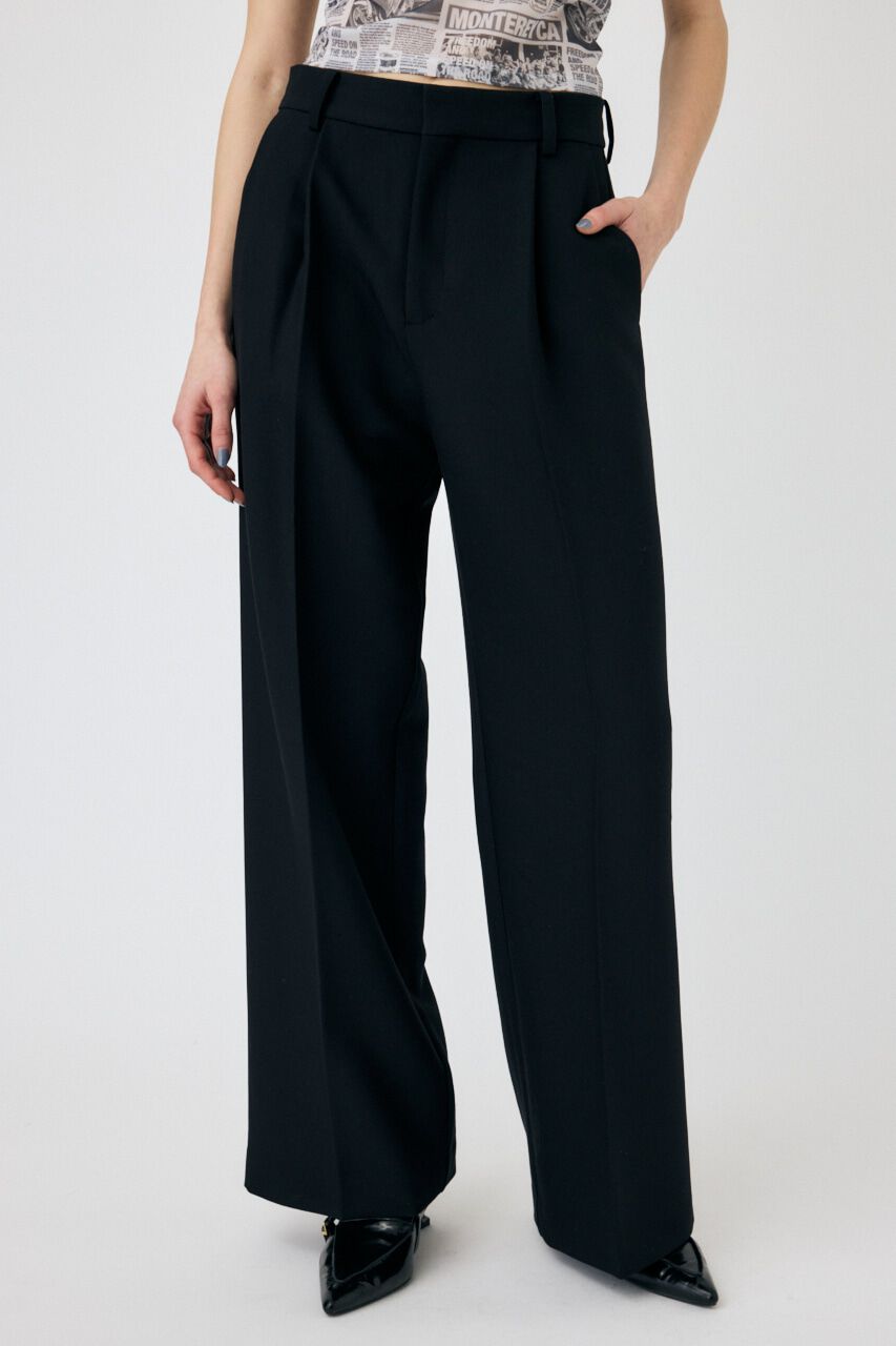 MOUSSY「WIDE LEG トラウザー」|その他|