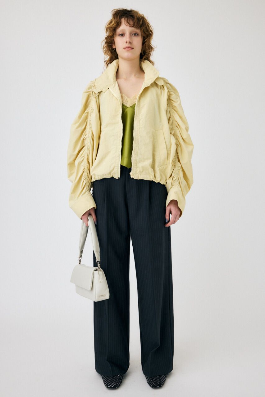 MOUSSY「WIDE LEG トラウザー」|その他|柄GRY5