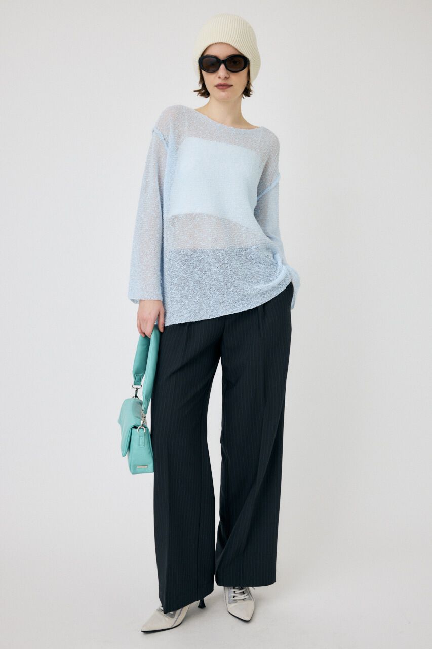 MOUSSY「WIDE LEG トラウザー」|その他|