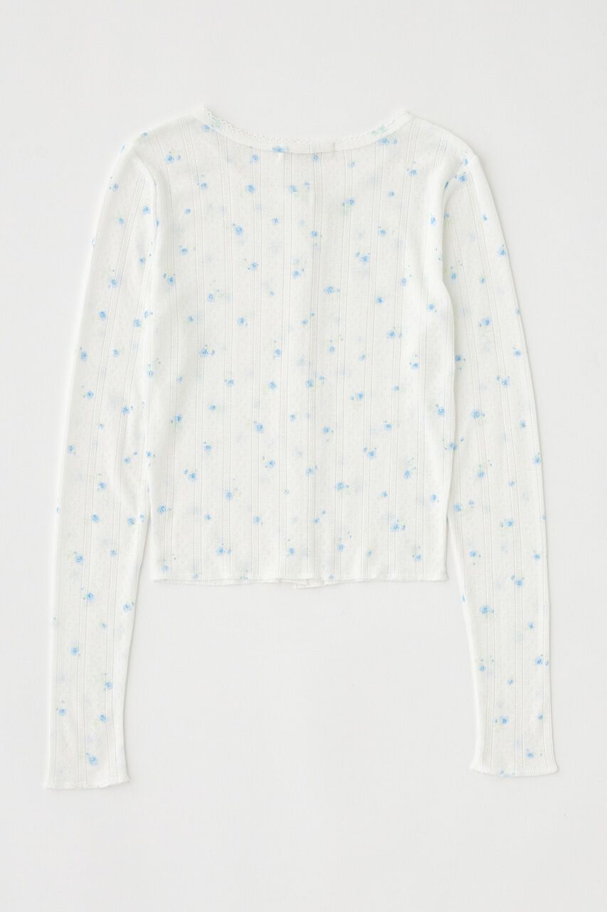 MOUSSY「PICOT CROPPED カーディガン」|Tシャツ・カットソー|