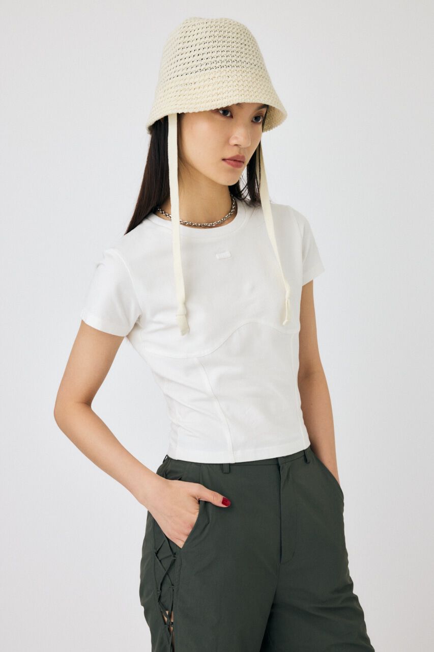 MOUSSY「PIGMENT SWITCHING LOGO Tシャツ」|Tシャツ・カットソー|